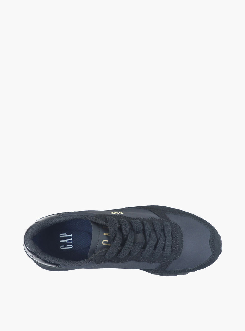 GAP Women Osaka Textured Lace-Up Ankle Sneakers-women-shoes-sneakers-image-4