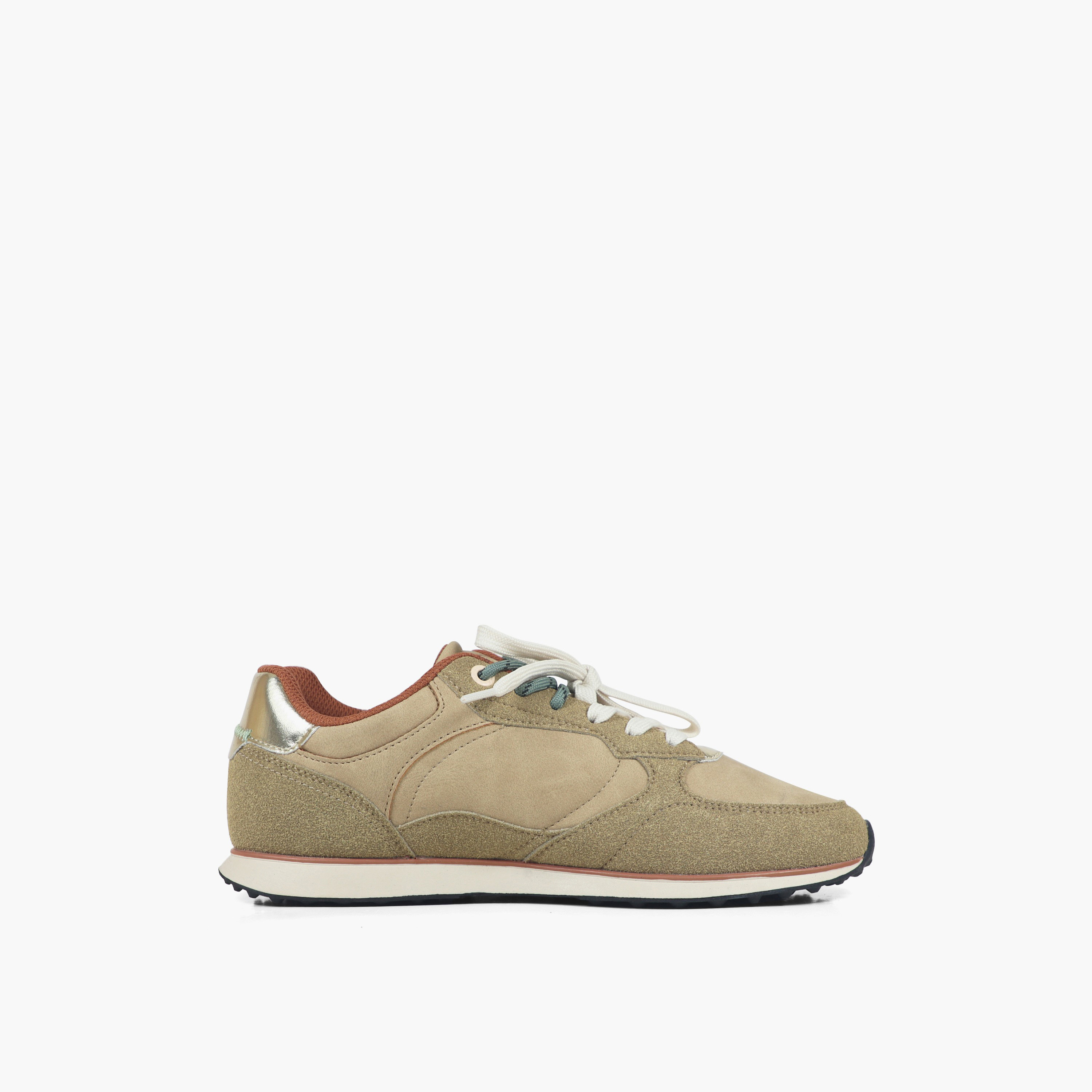 GAP Women RUN GOLD FLAT Lace-Up Ankle Sneakers-women-shoes-sneakers-image-3