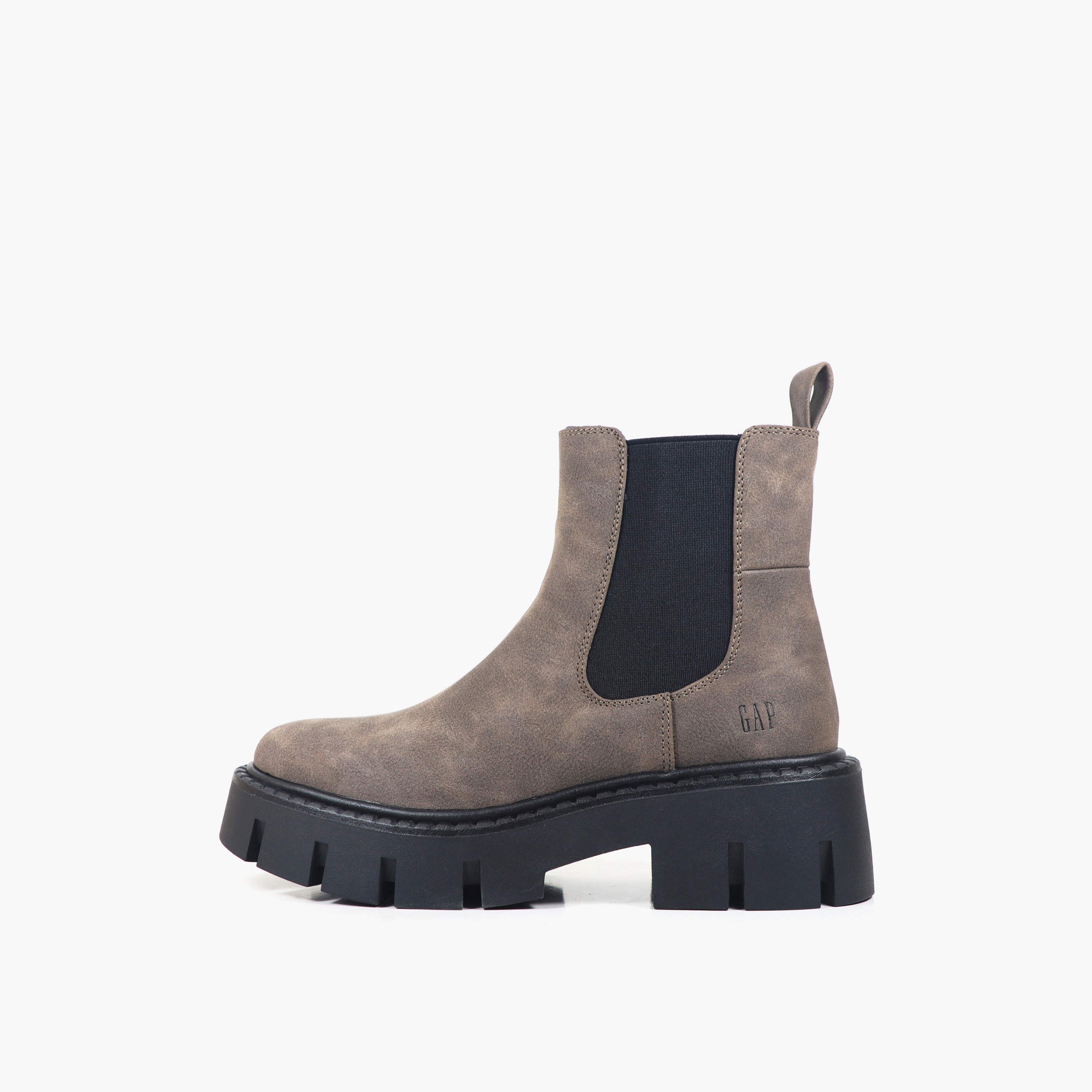 بوت سهل الارتداء بارز الملمس بطول الكاحل صوفيا للنساء من جاب-women-shoes-boots-image-1