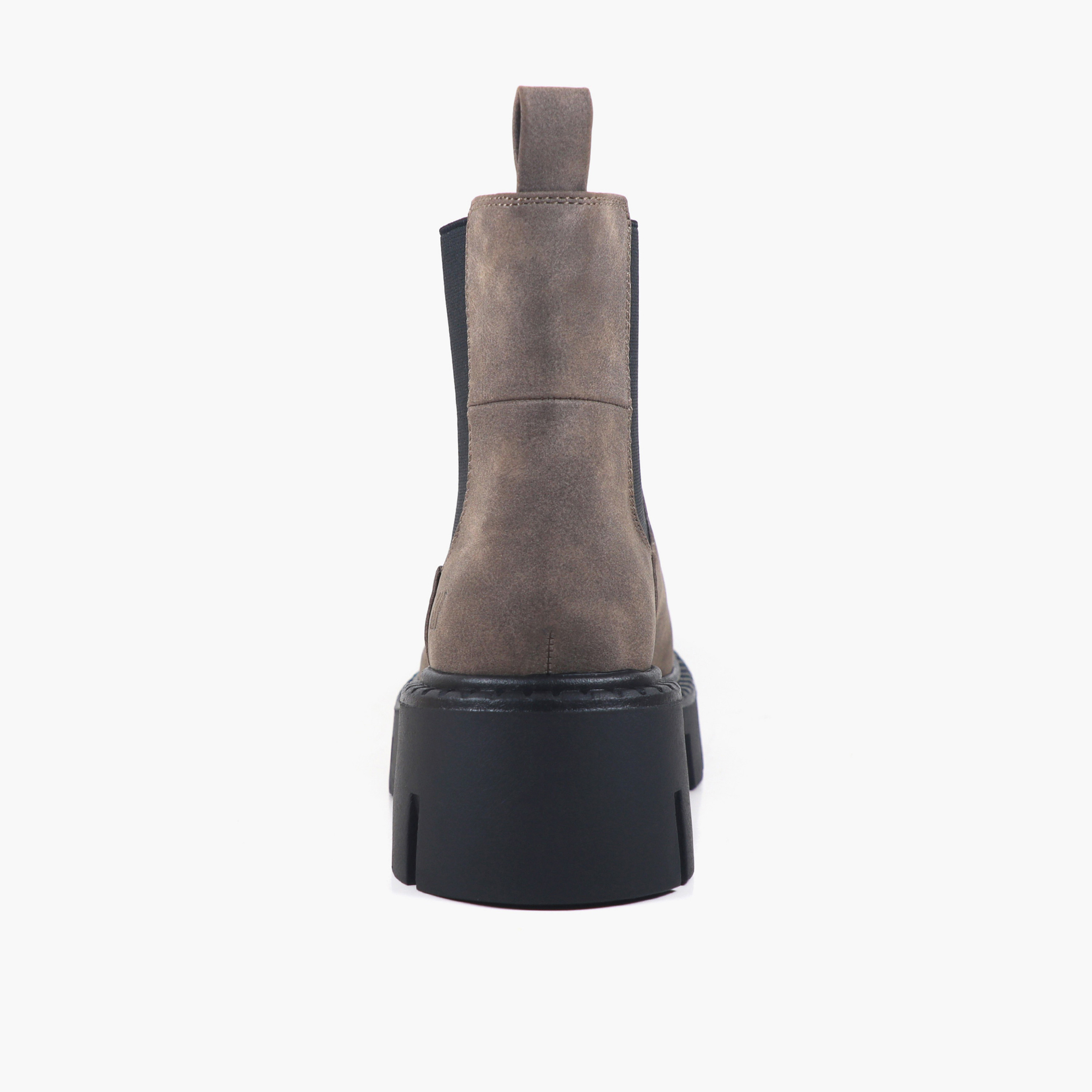 بوت سهل الارتداء بارز الملمس بطول الكاحل صوفيا للنساء من جاب-women-shoes-boots-image-2
