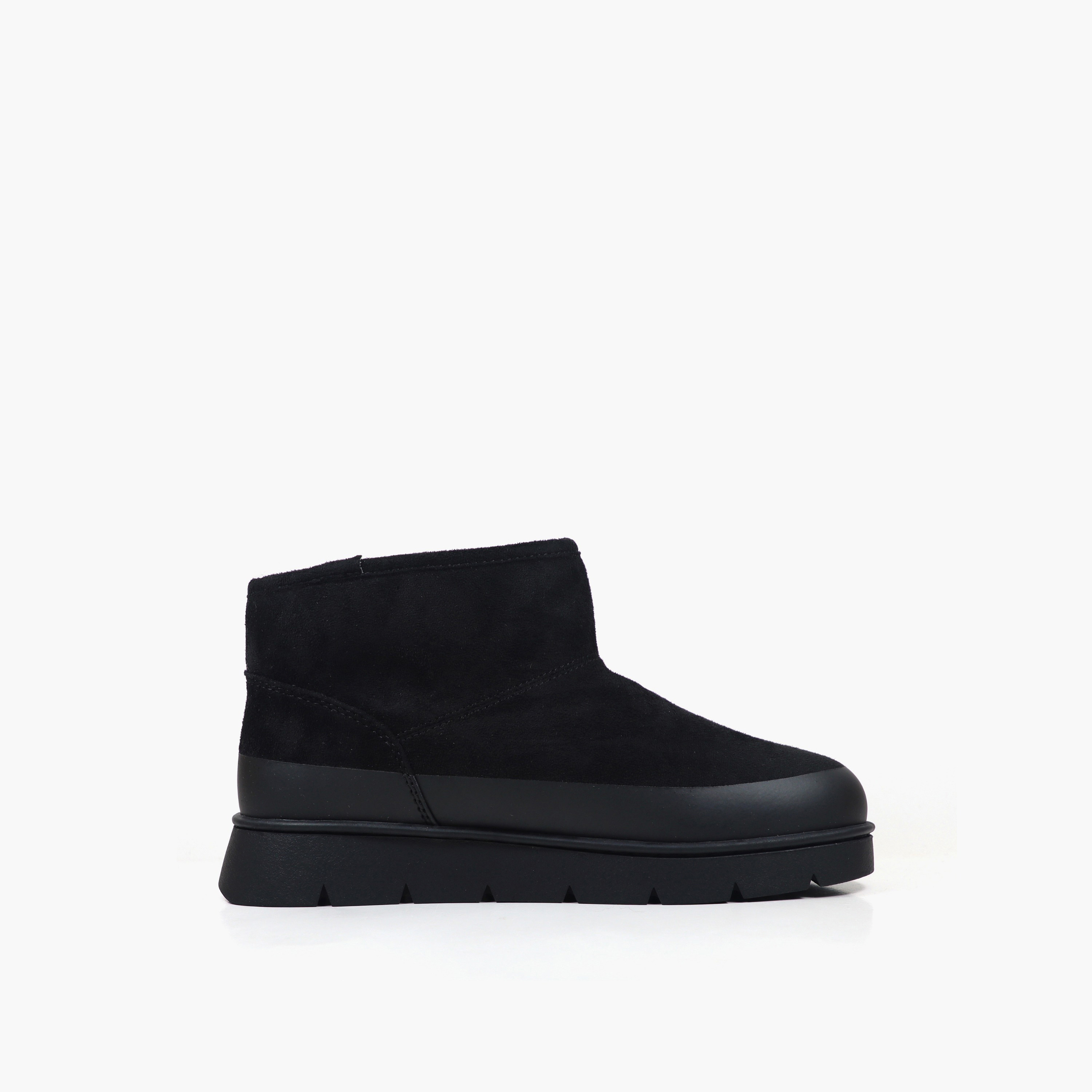 بوت سهل الارتداء بارز الملمس بطول الكاحل أسبن للنساء من جاب-women-shoes-boots-image-3