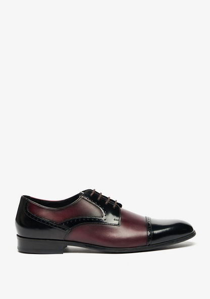 Duchini Men's Oxford Shoes with Lace-Up Closure