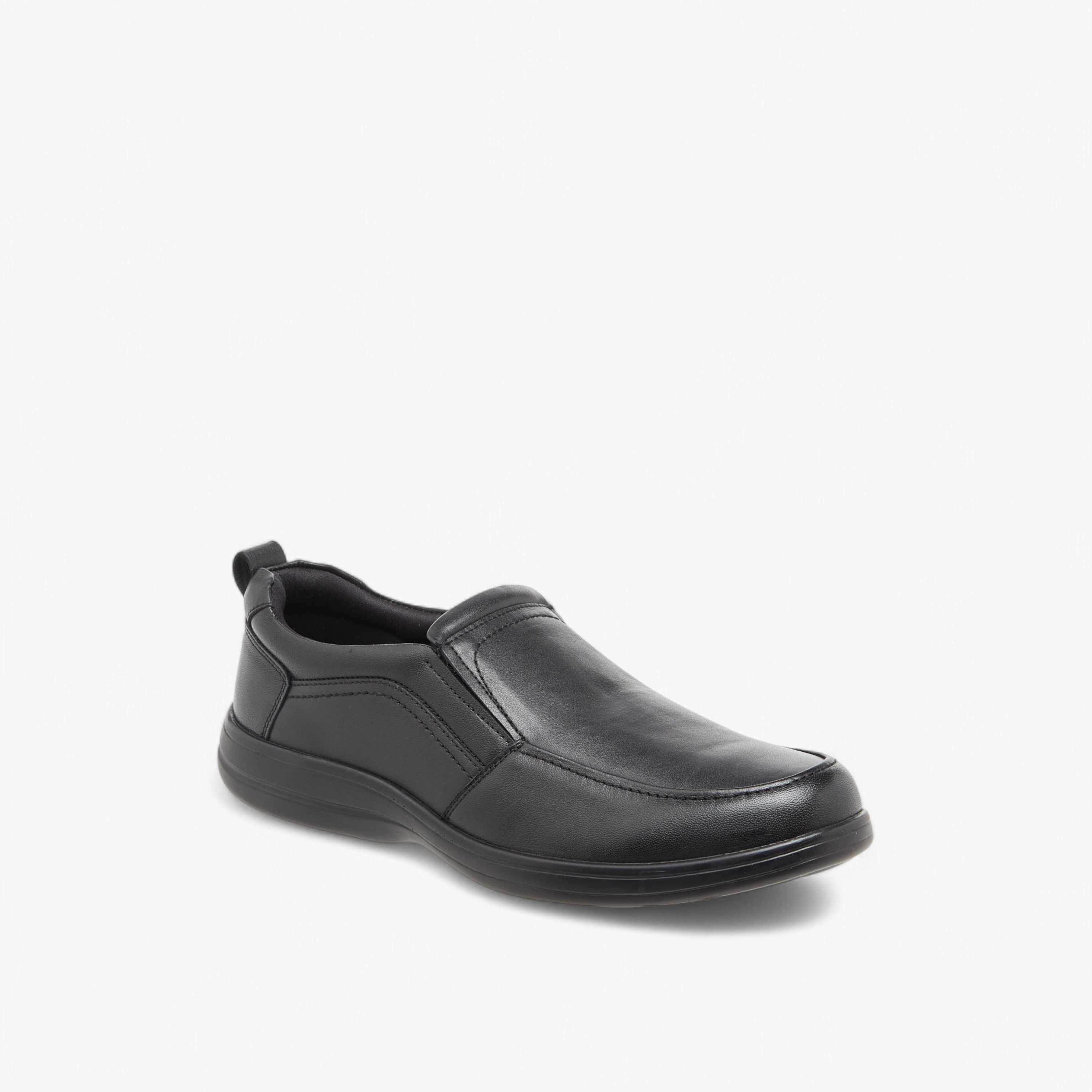 LBL by Shoexpress Solid Slip-On Loafers-men-shoes-formalshoes-image-2