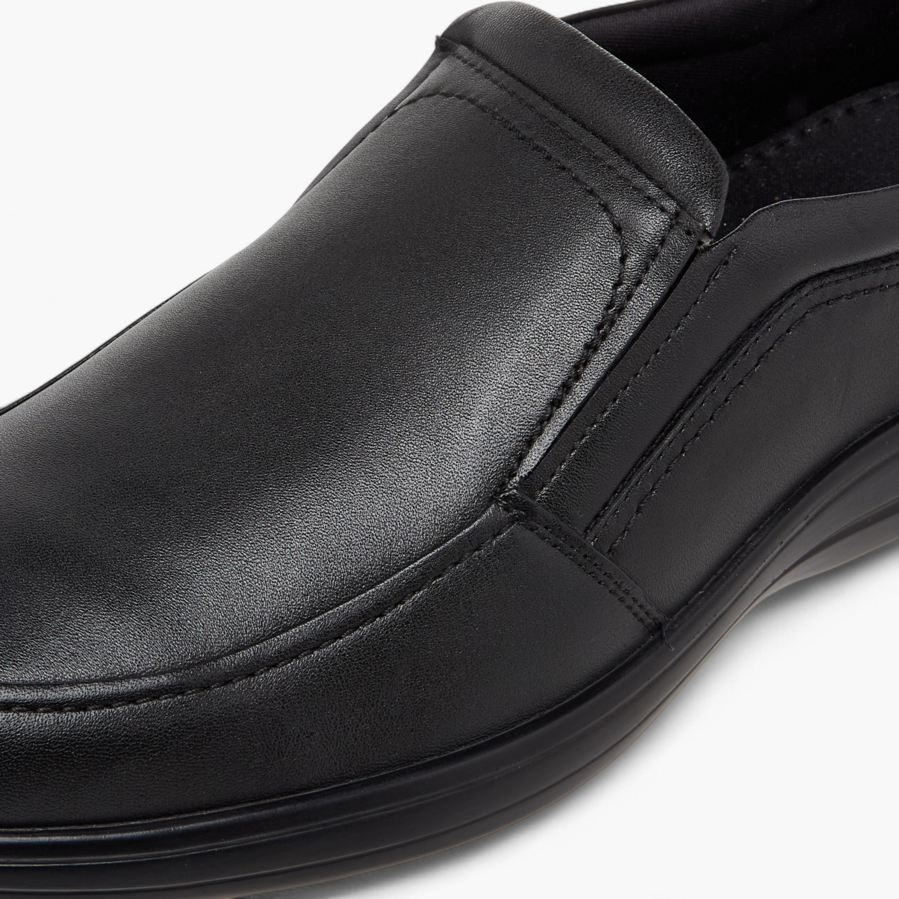 LBL by Shoexpress Solid Slip-On Loafers-men-shoes-formalshoes-image-4
