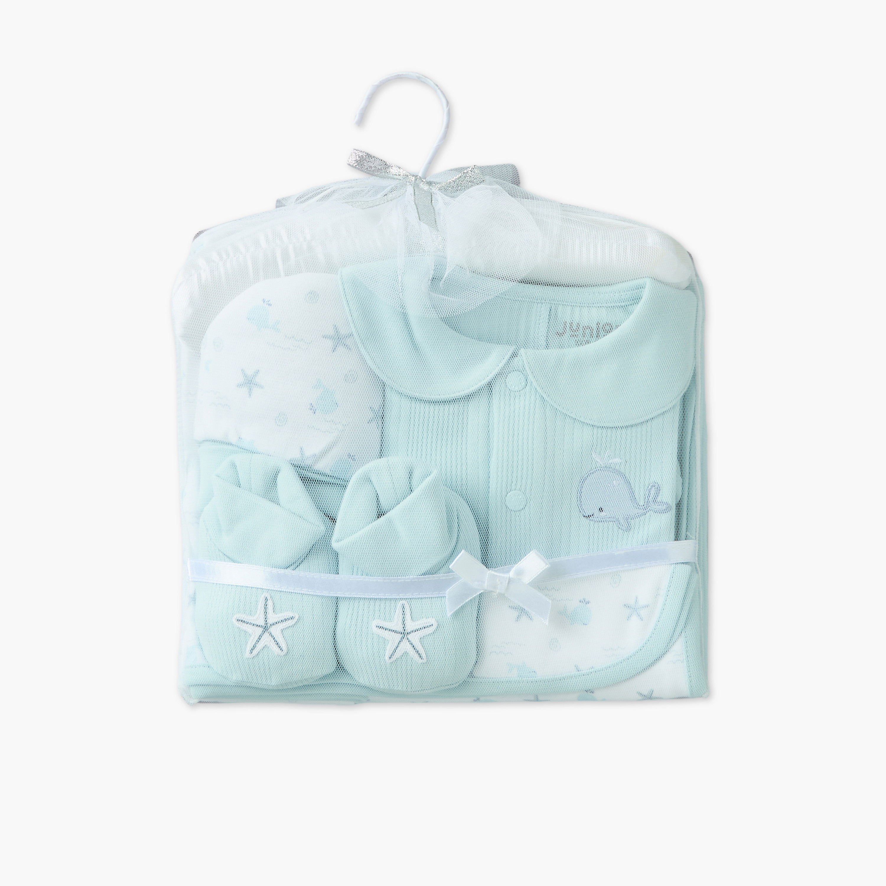طقم هدايا ملابس 5 قطع بتصميم نجوم من جونيورز-baby-boys-clothing-setsandcoords-image-1