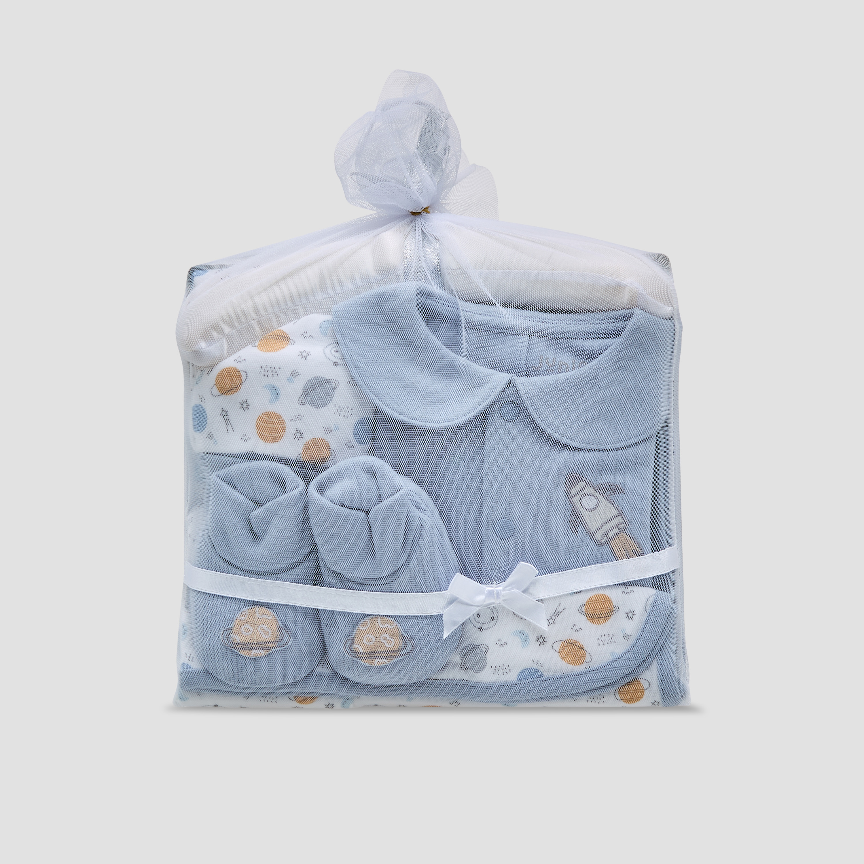 Set of 5 Juniors Clothing Gift Set with Planet Print-baby-boys-clothing-setsandcoords-image-1