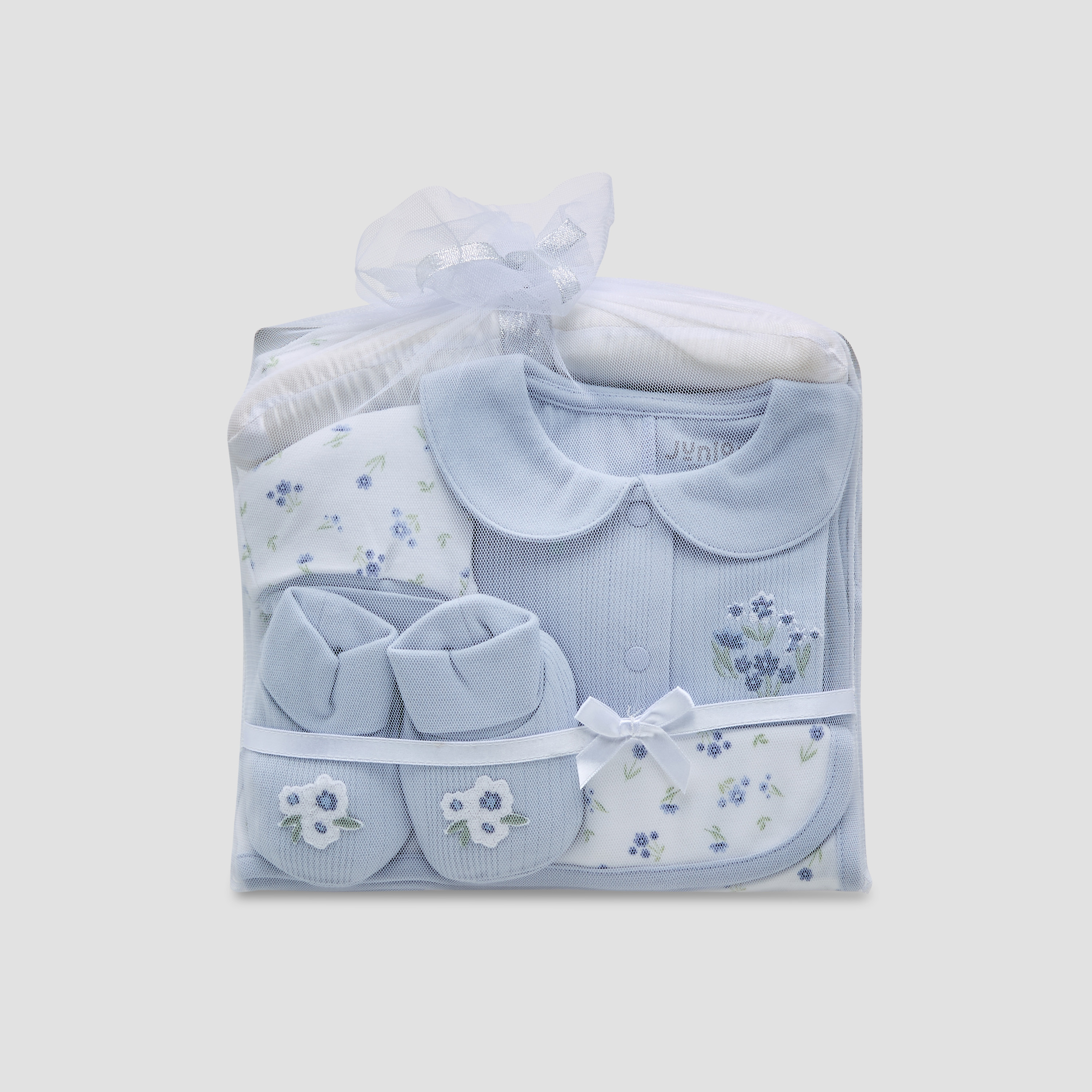 Set of 5 Juniors Clothing Gift Set with Floral Print-baby-girls-clothing-setsandcoords-image-1