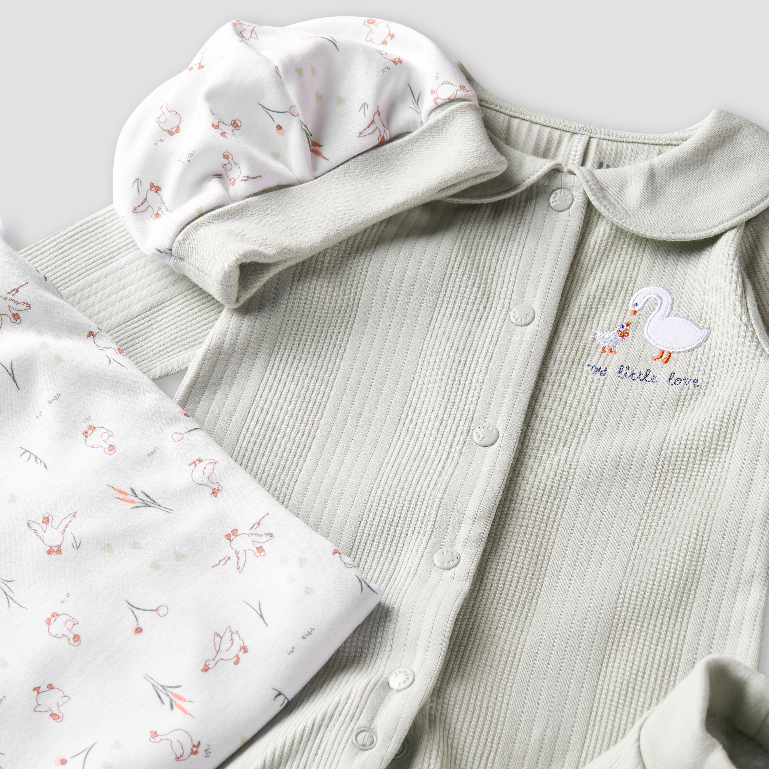 Set of 5 Juniors Clothing Gift Set with Duck Print-baby-girls-clothing-setsandcoords-image-7