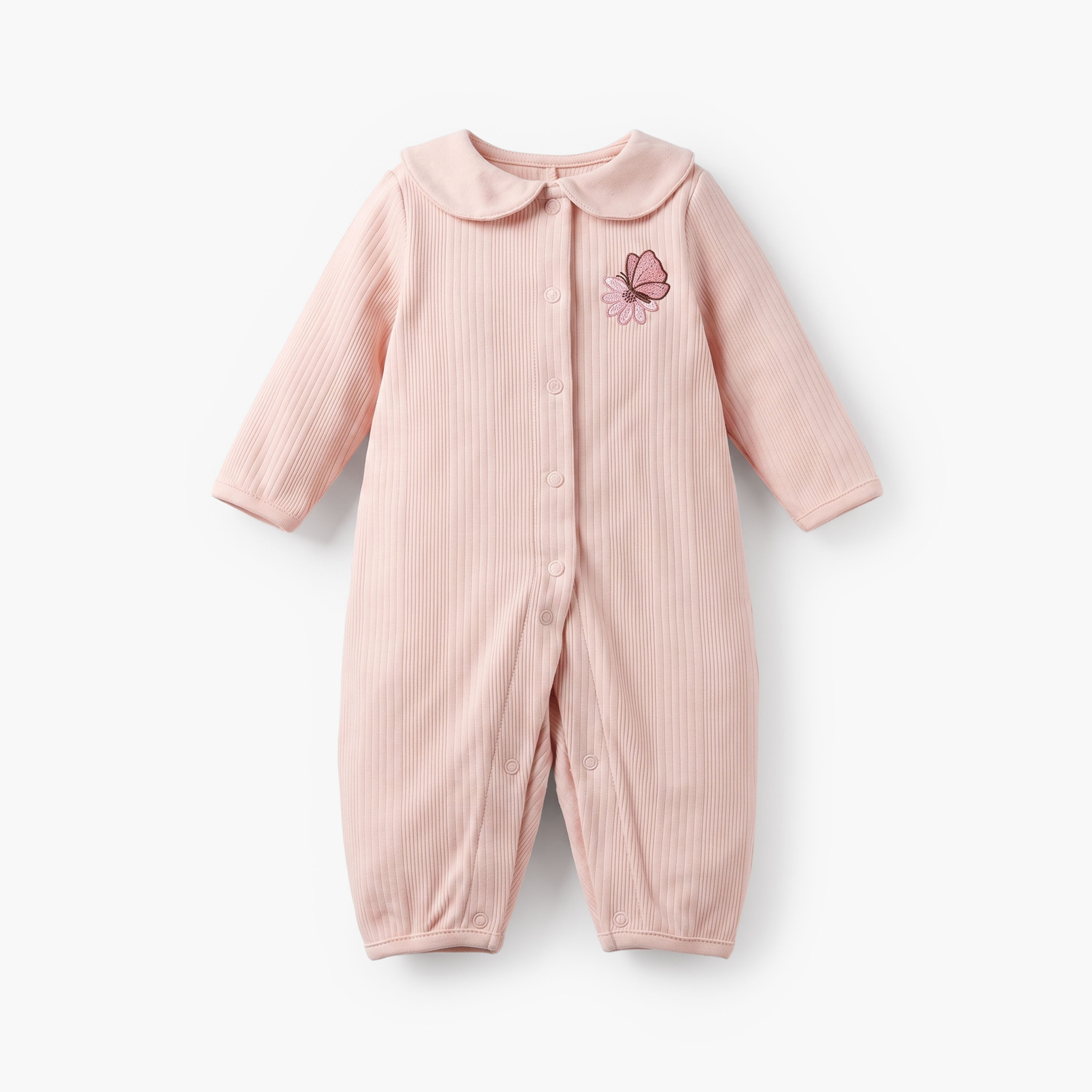 طقم هدايا ملابس 5 قطع بتطريزات زهرية من جونيورز-baby-girls-clothing-setsandcoords-image-3