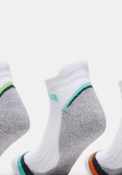 Kappa Printed Ankle Length Socks - Set of 3-Boy%27s Socks-image-2