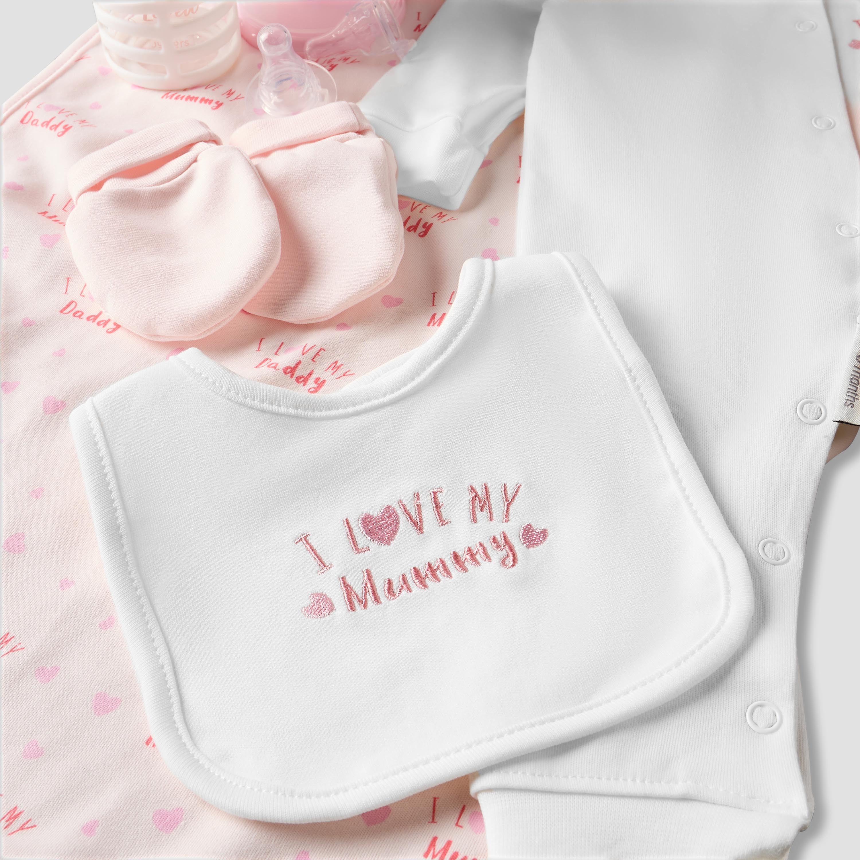 طقم ملابس هدايا 19 قطعة بطبعات شعار من جونيورز-baby-girls-clothing-setsandcoords-image-17