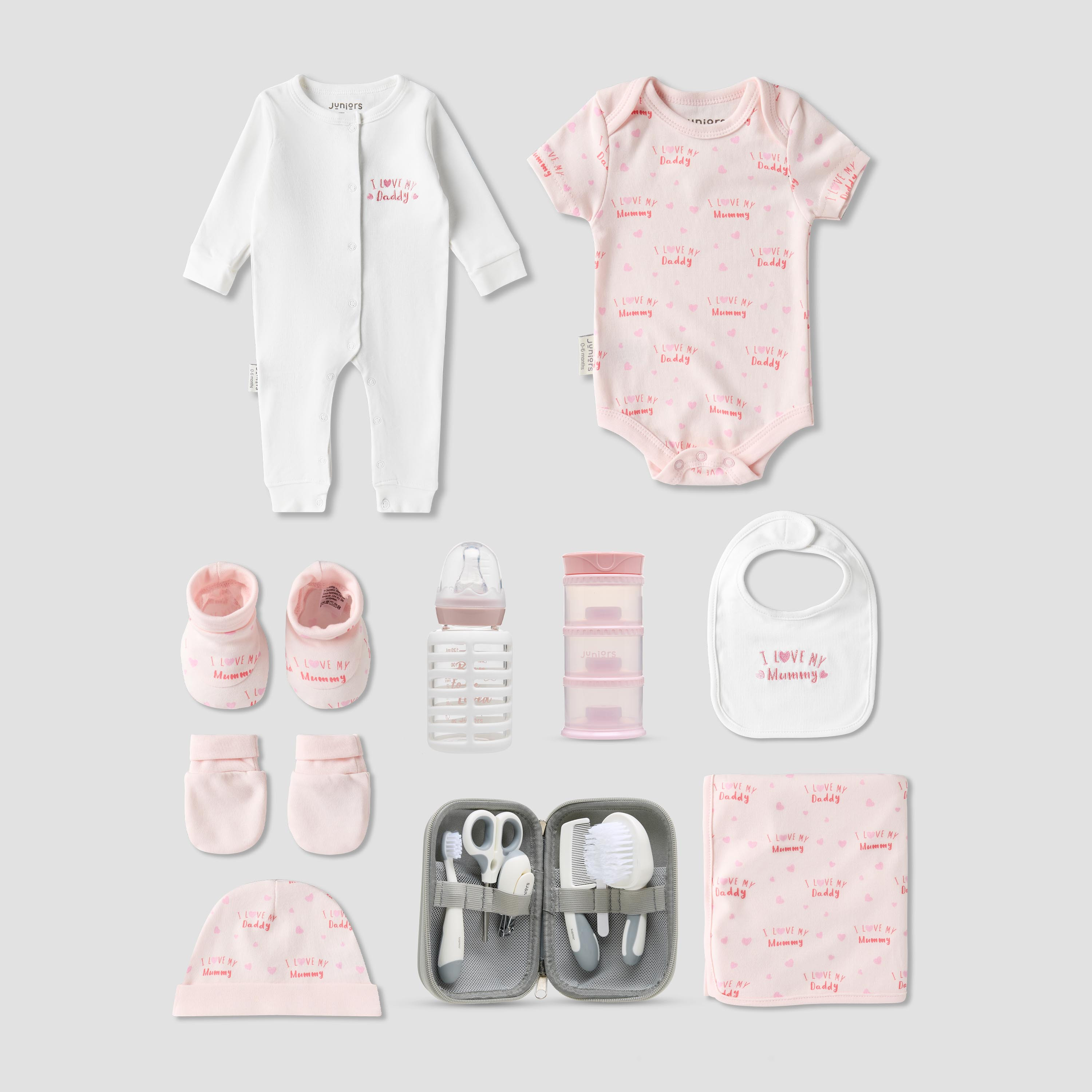 Set of 19 Juniors Clothing Gift Set with Slogan Print-baby-girls-clothing-setsandcoords-image-2