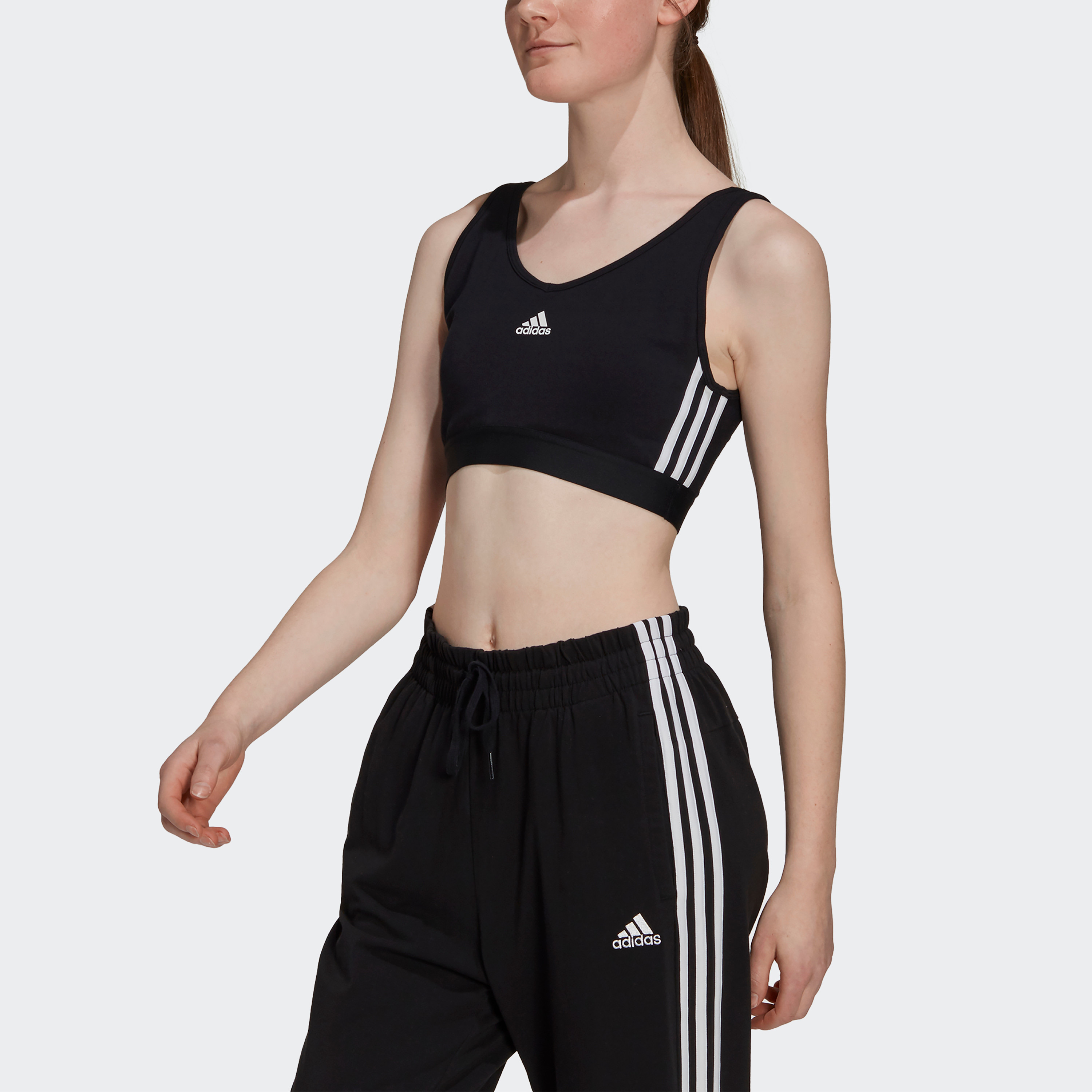 قميص تانك توب بدون من أديداس بثلاثة أشرطة-women-clothing-tshirts-image-6