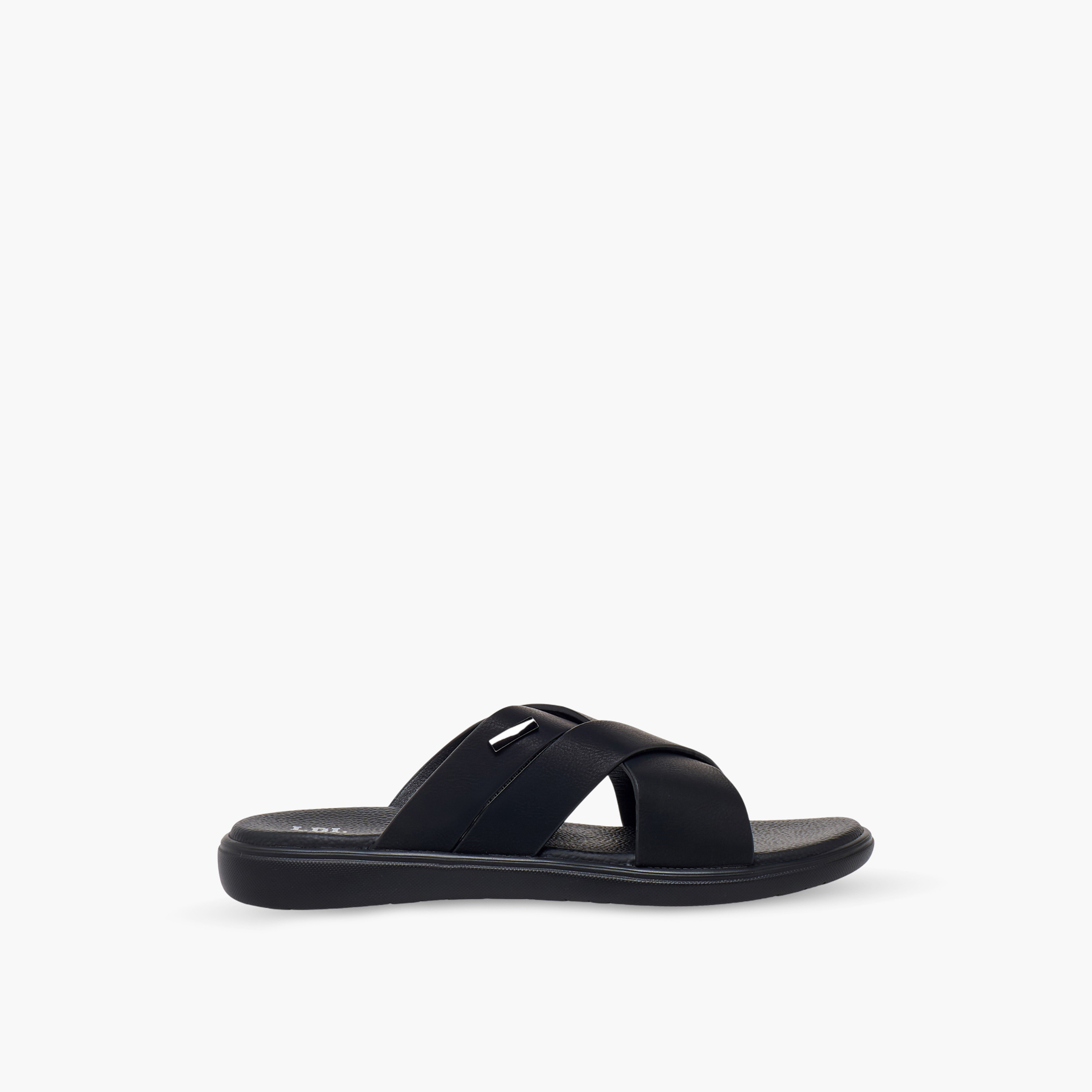 صندل مريح بأحزمة متقاطعة للرجال من إل بي إل من شو إكسبريس.-men-shoes-sandals-image-3