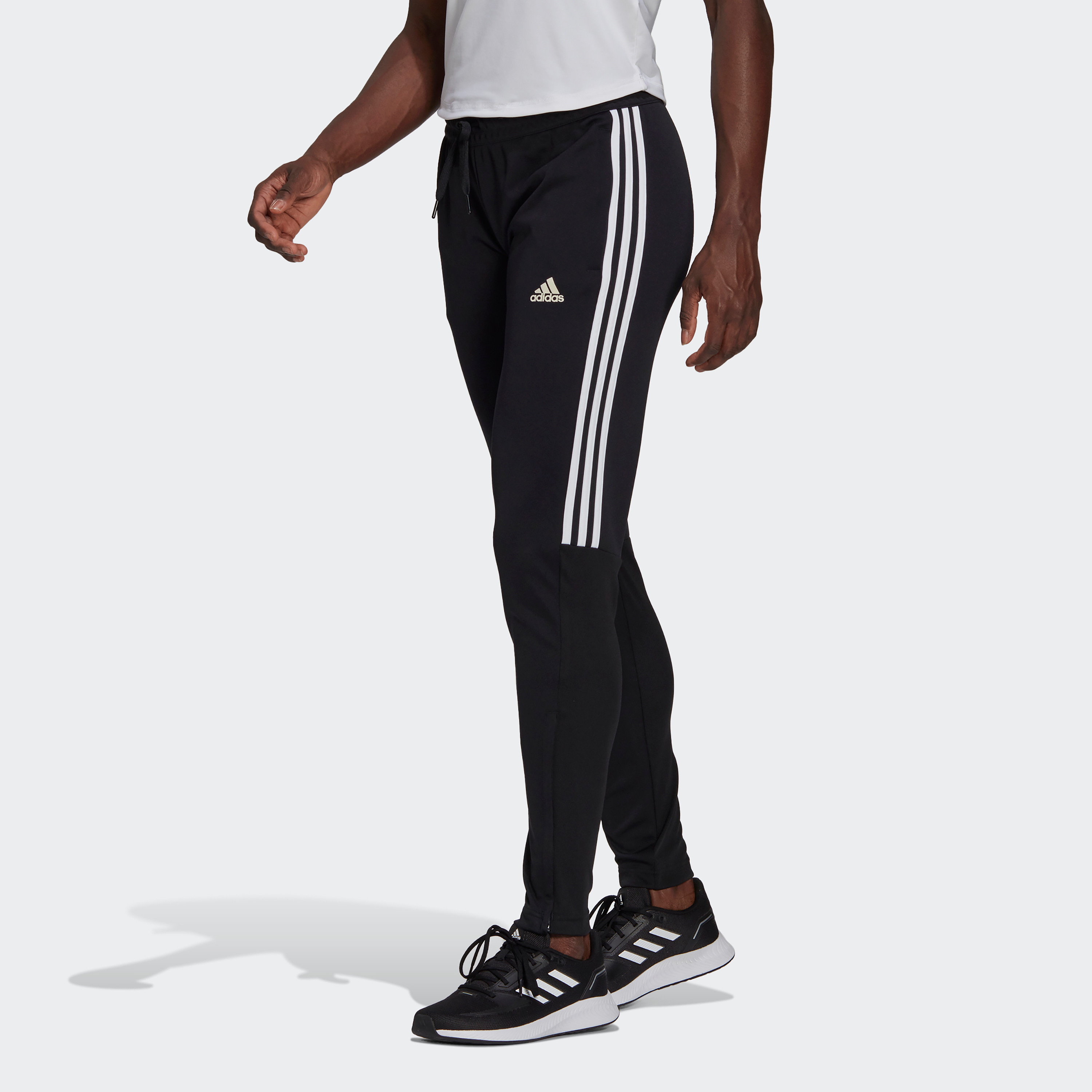 Adidas three stripe outlet joggers