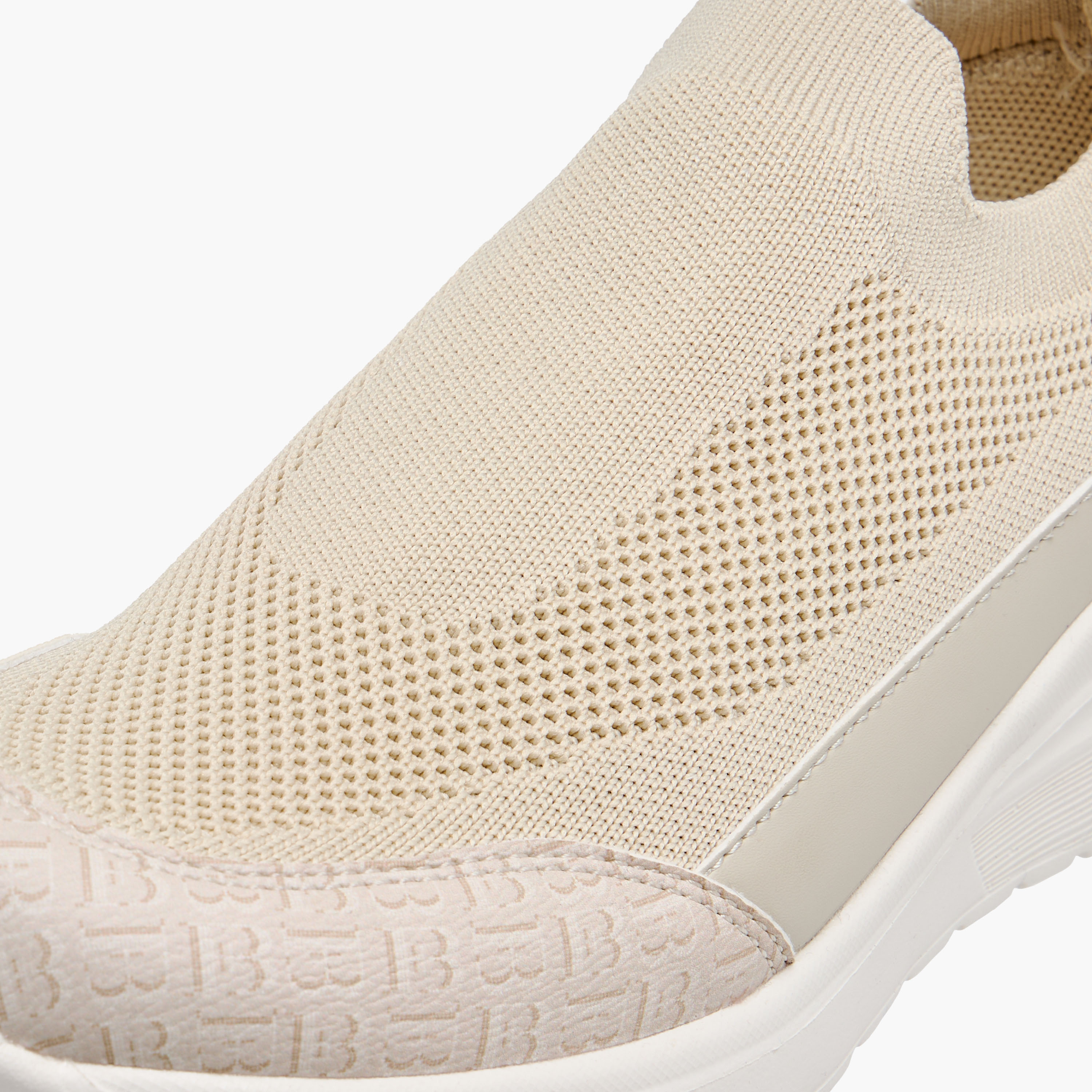 Flora Bella Textured Slip-On Sneakers with Pull Tab Detail-women-shoes-sneakers-image-4
