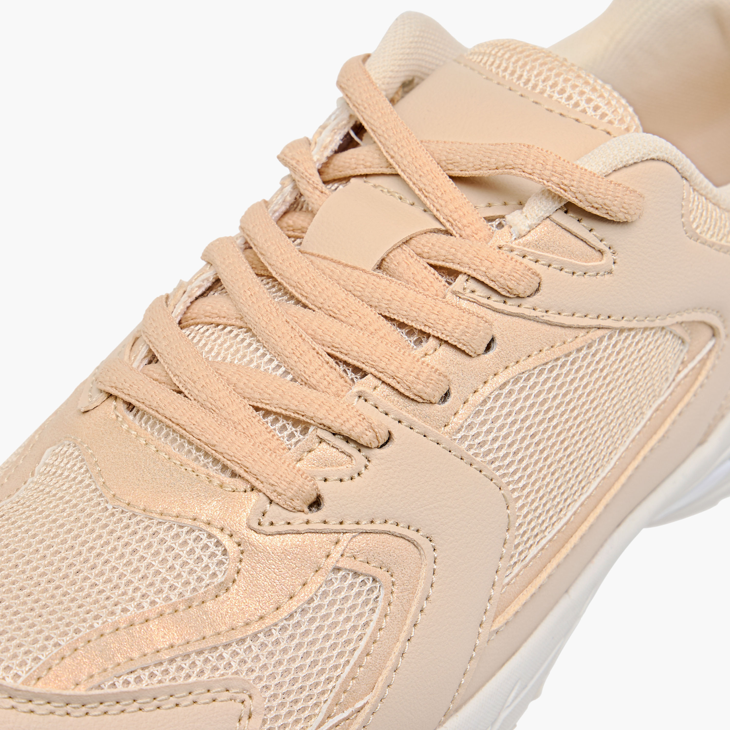 Flora Bella Panelled Sneakers with Lace-Up Closure-women-shoes-sneakers-image-4
