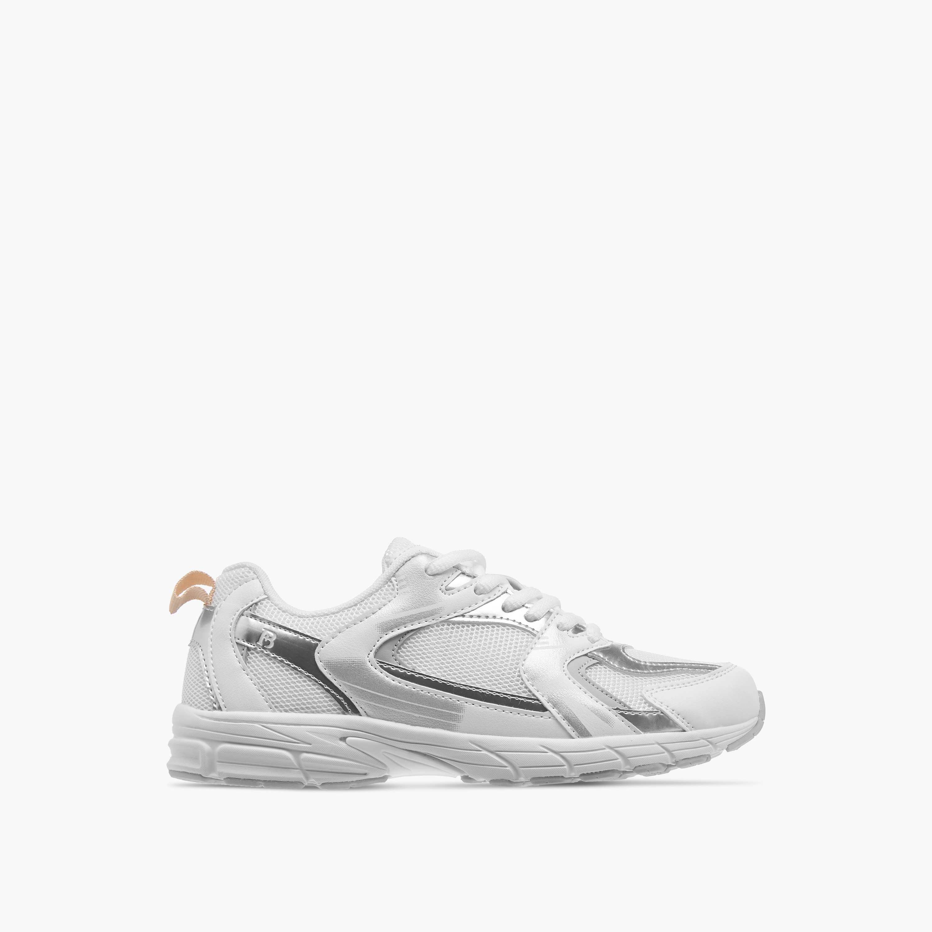 Flora Bella Panelled Sneakers with Lace-Up Closure-women-shoes-sneakers-image-3