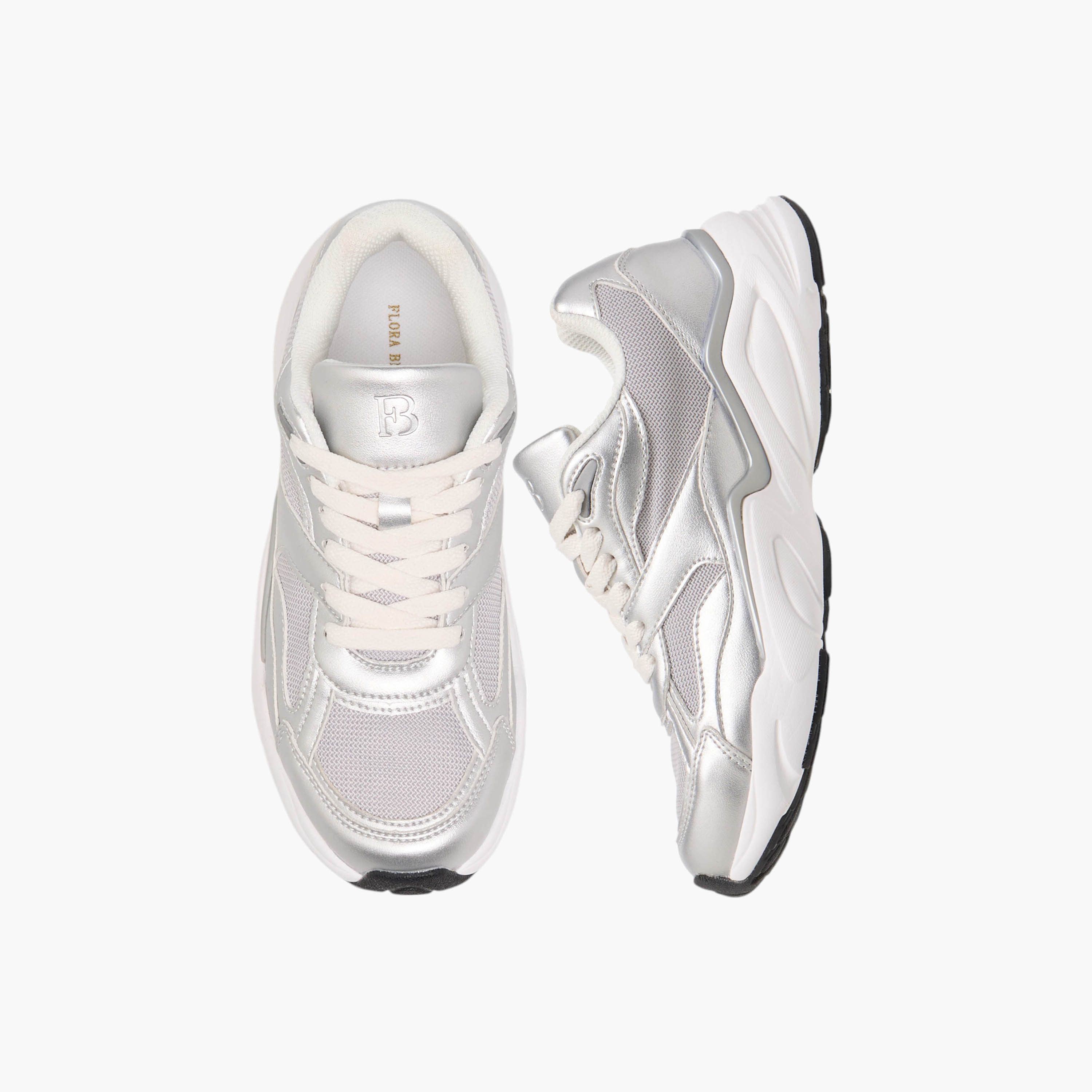 Flora Bella Panelled Lace-Up Sneakers-women-shoes-sneakers-image-1