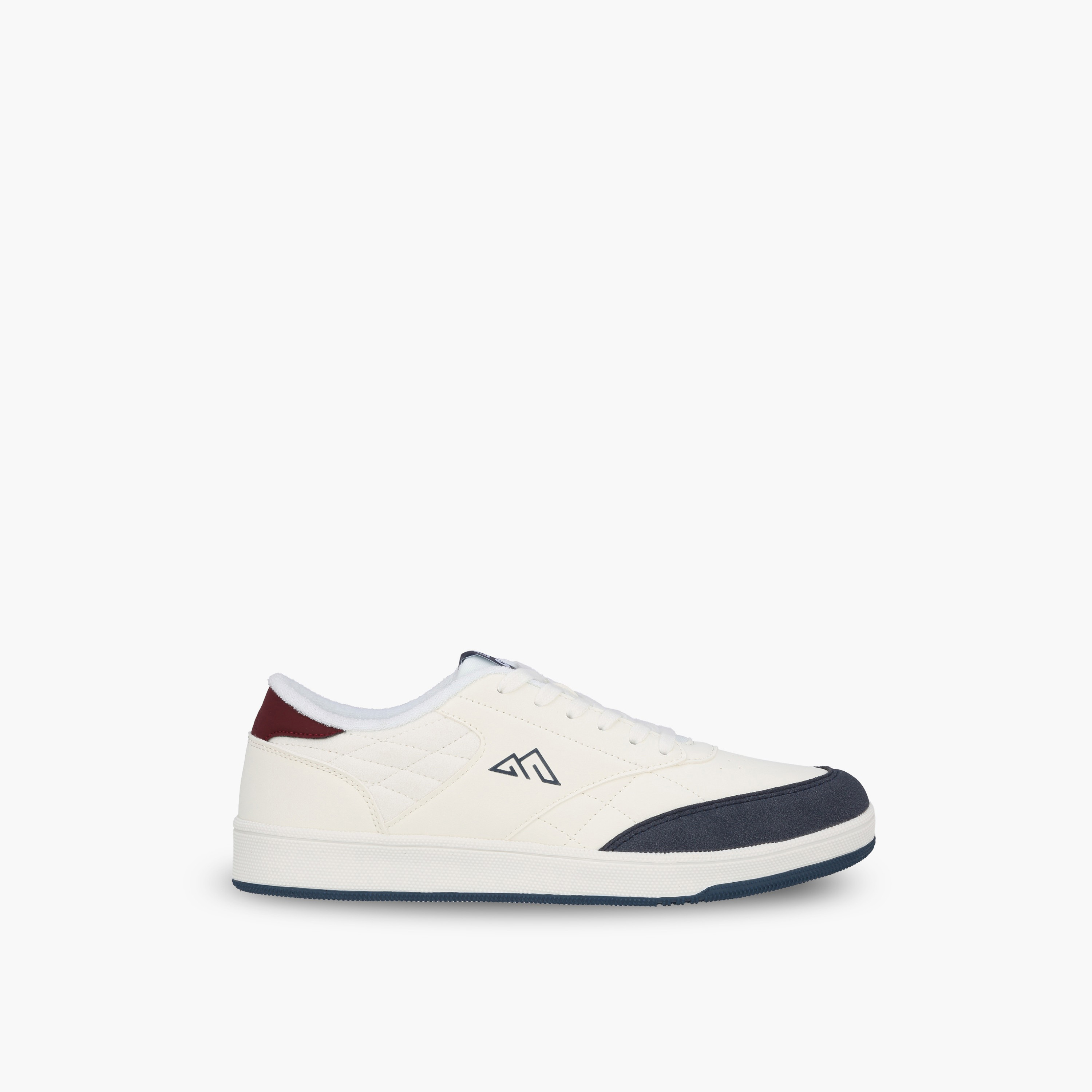 Oaklan by Shoexpress Men Logo Print Lace-Up Ankle Sneakers-men-shoes-sneakers-image-3
