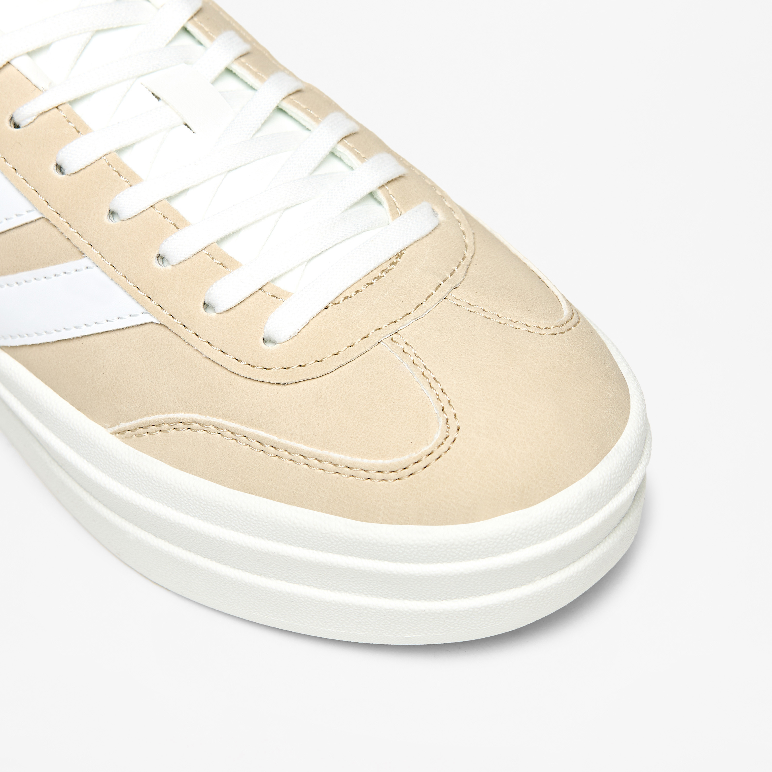 Flora Bella Panelled Lace-Up Low Ankle Sneakers-women-shoes-sneakers-image-5