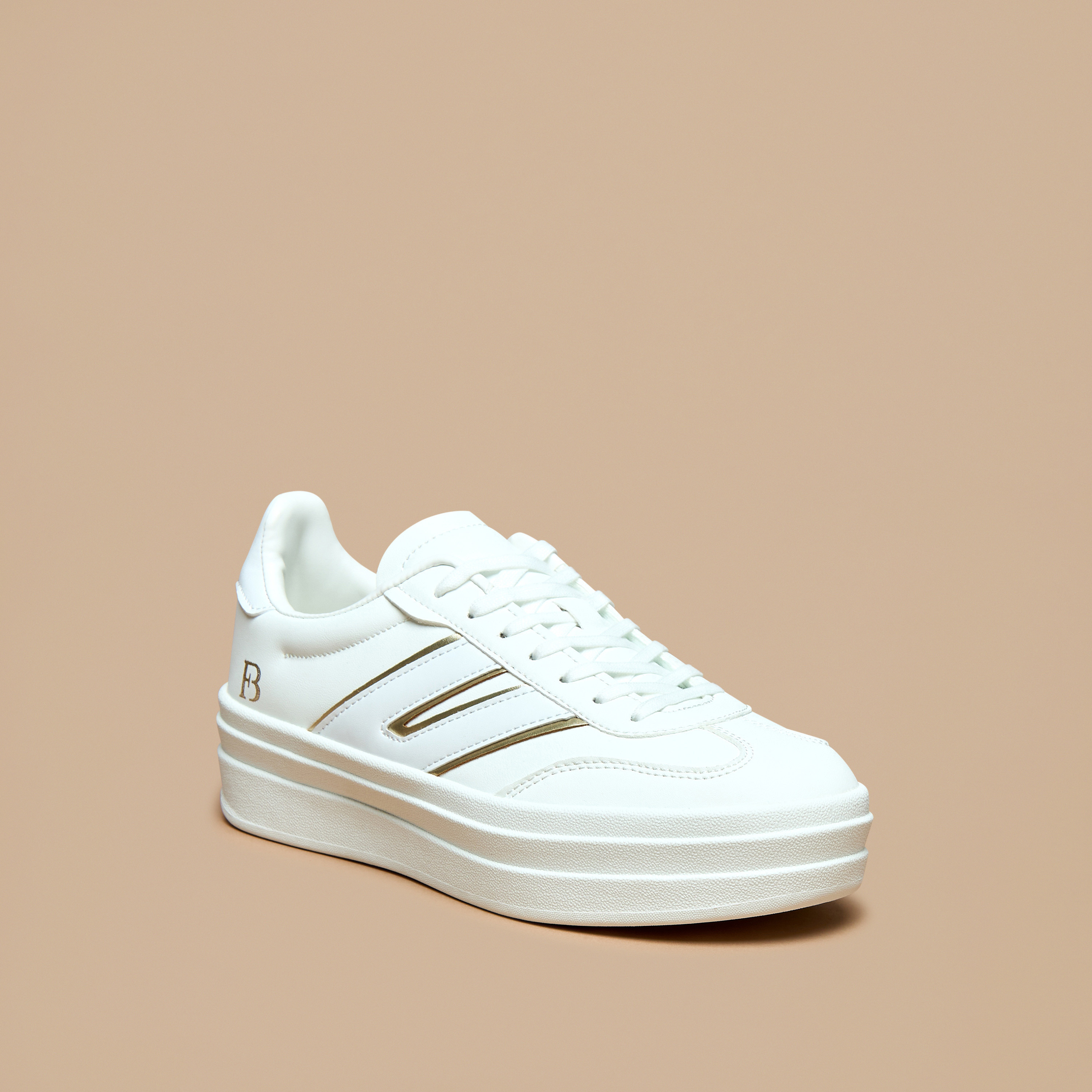 Flora Bella Panelled Lace-Up Low Ankle Sneakers-women-shoes-sneakers-image-6