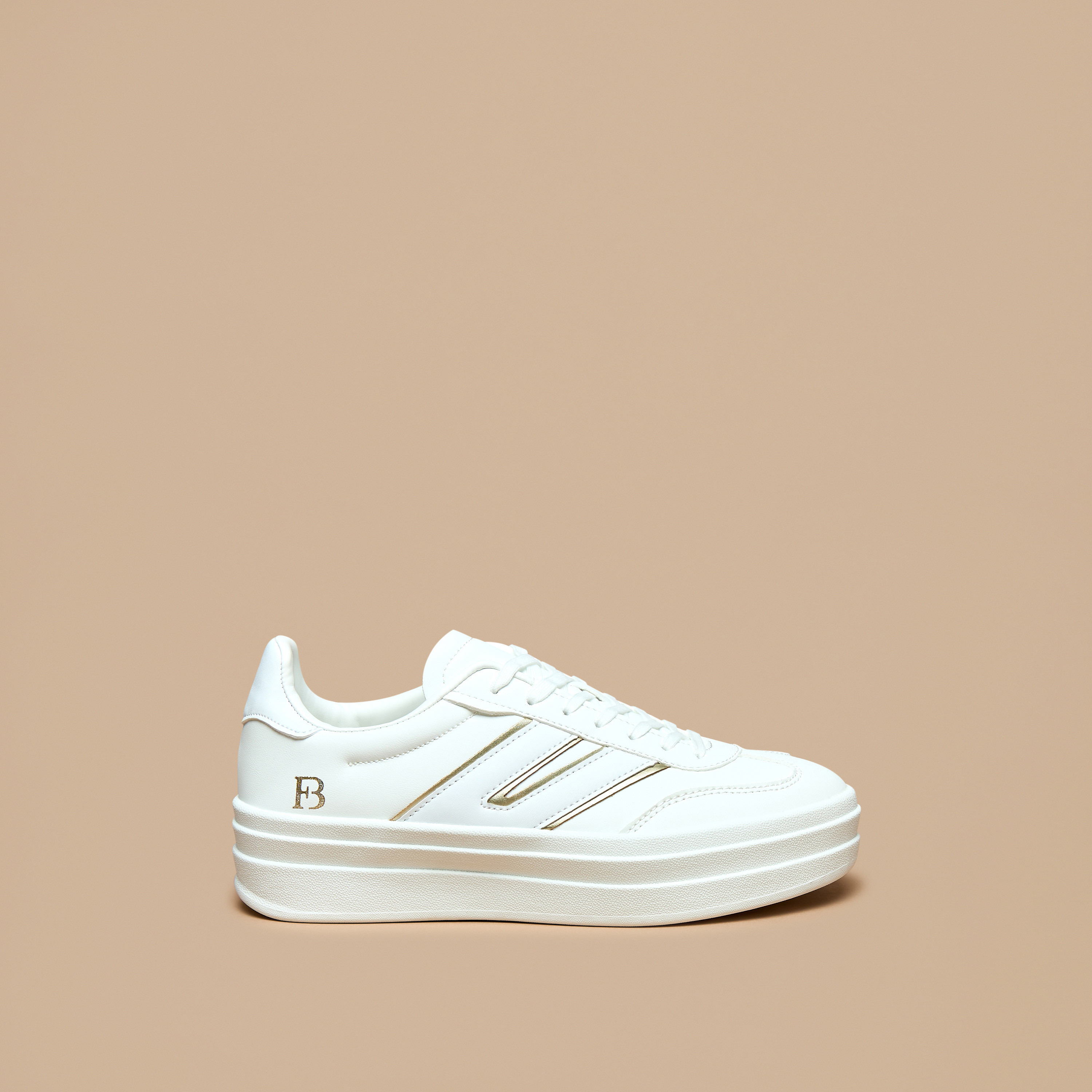 Flora Bella Panelled Lace-Up Low Ankle Sneakers-women-shoes-sneakers-image-8