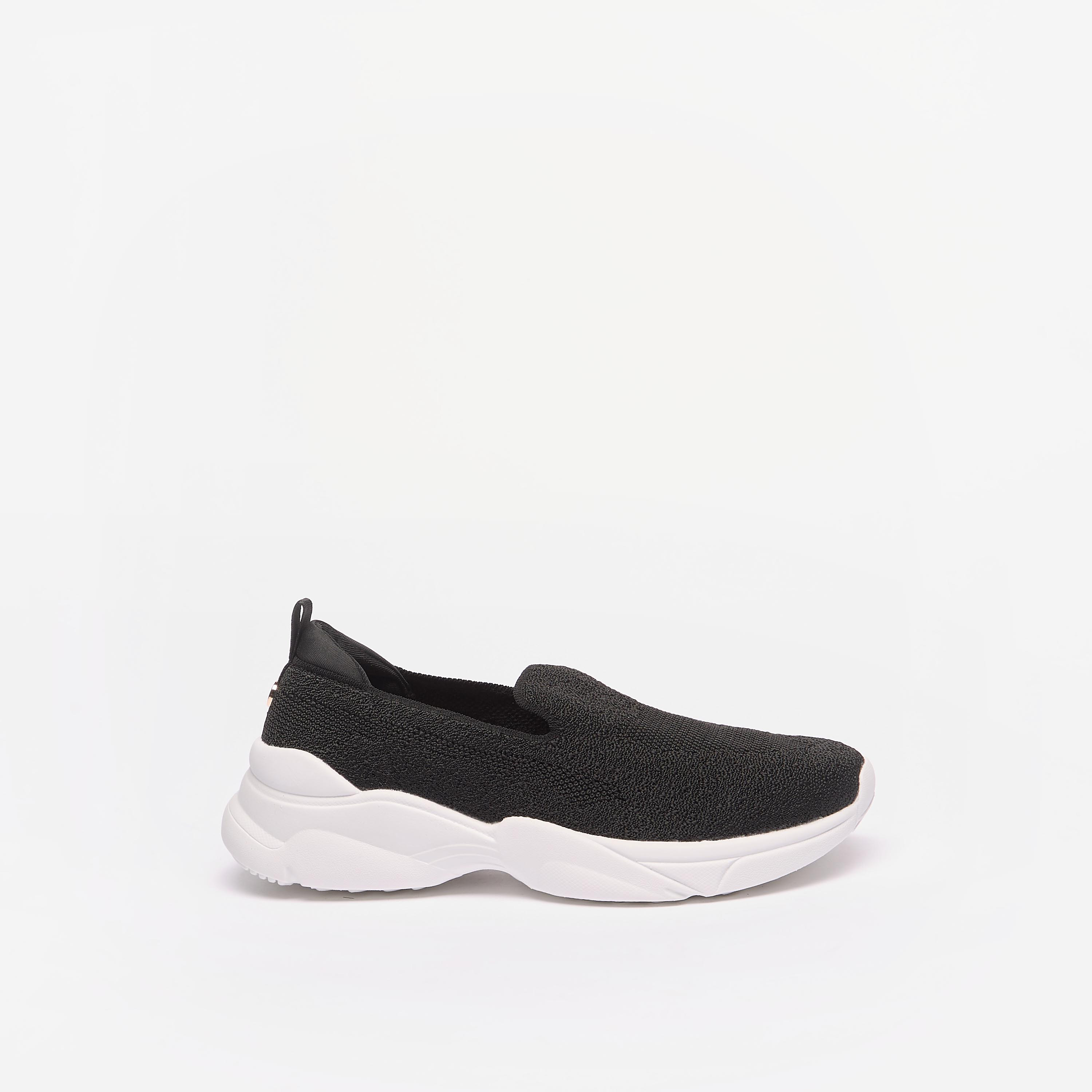 Flora Bella Textured Slip-On Shoes with Pull-Up Tab-women-shoes-sneakers-image-3