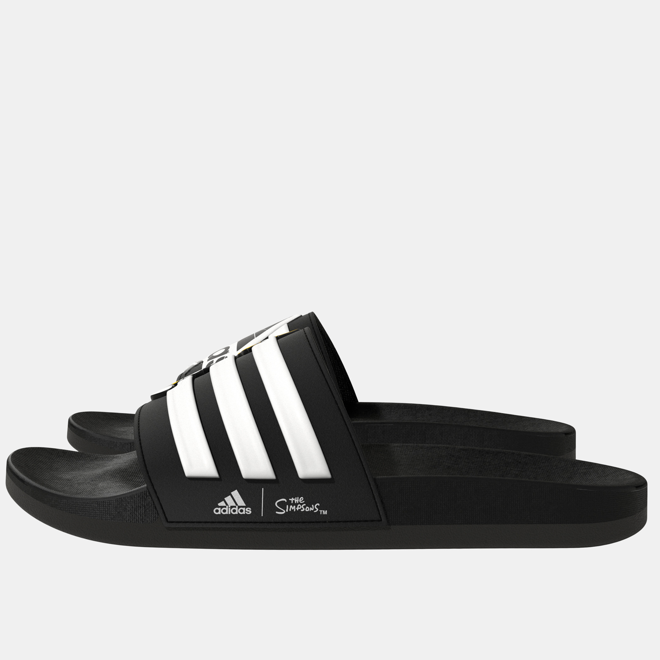 Adidas Men's Simpsons Themed Slip-On Slides - Adilette Comfort-men-shoes-flipflopsandslides-image-2