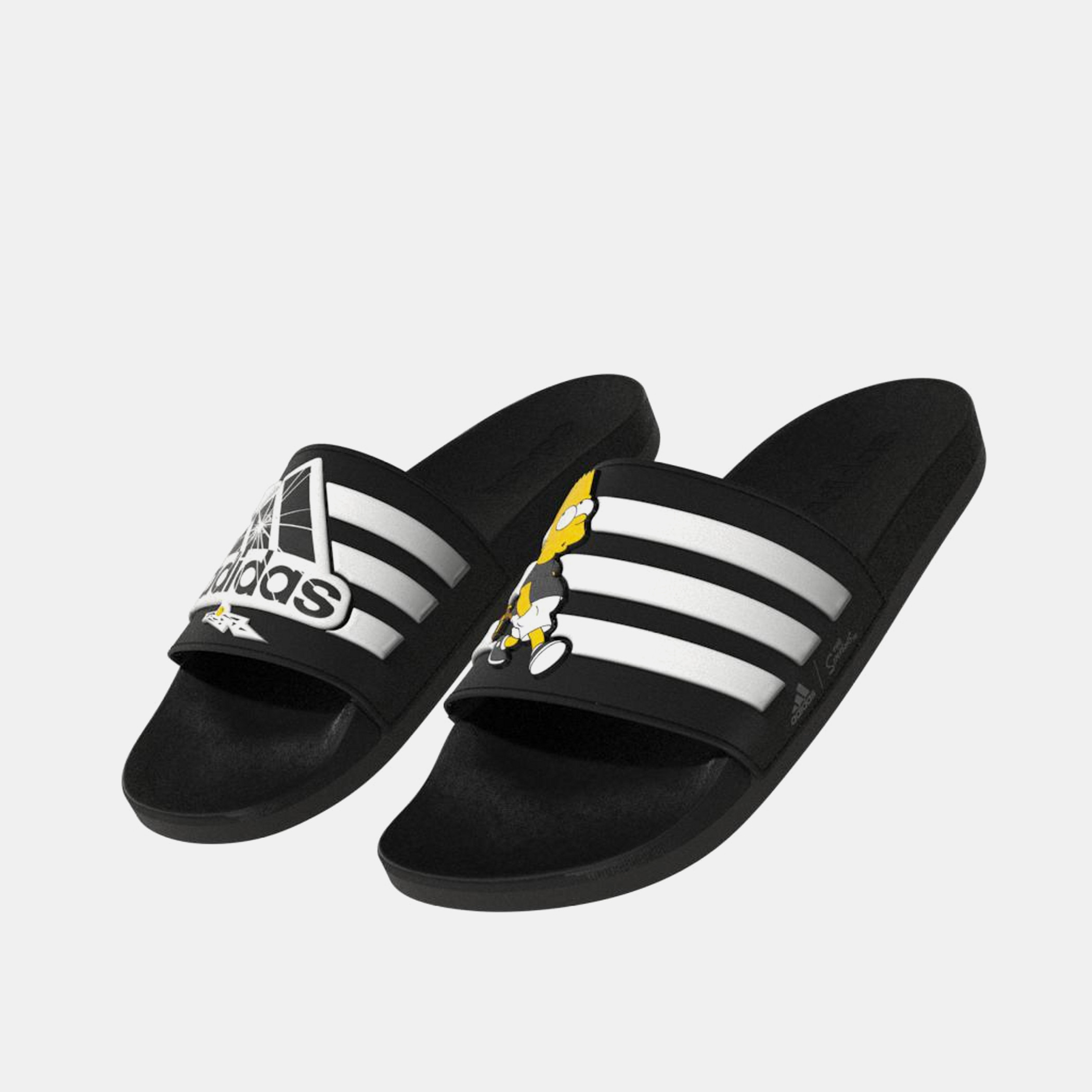 Adidas Men's Simpsons Themed Slip-On Slides - Adilette Comfort-men-shoes-flipflopsandslides-image-4