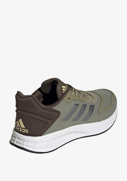 Adidas Men's Textured Running Shoes with Lace-Up Closure - DURAMO 10-Men%27s Sports Shoes-image-3