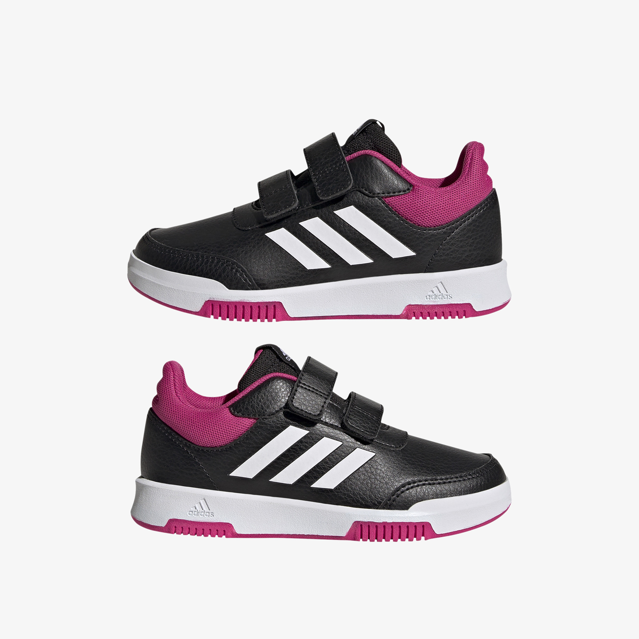 girls black adidas trainers