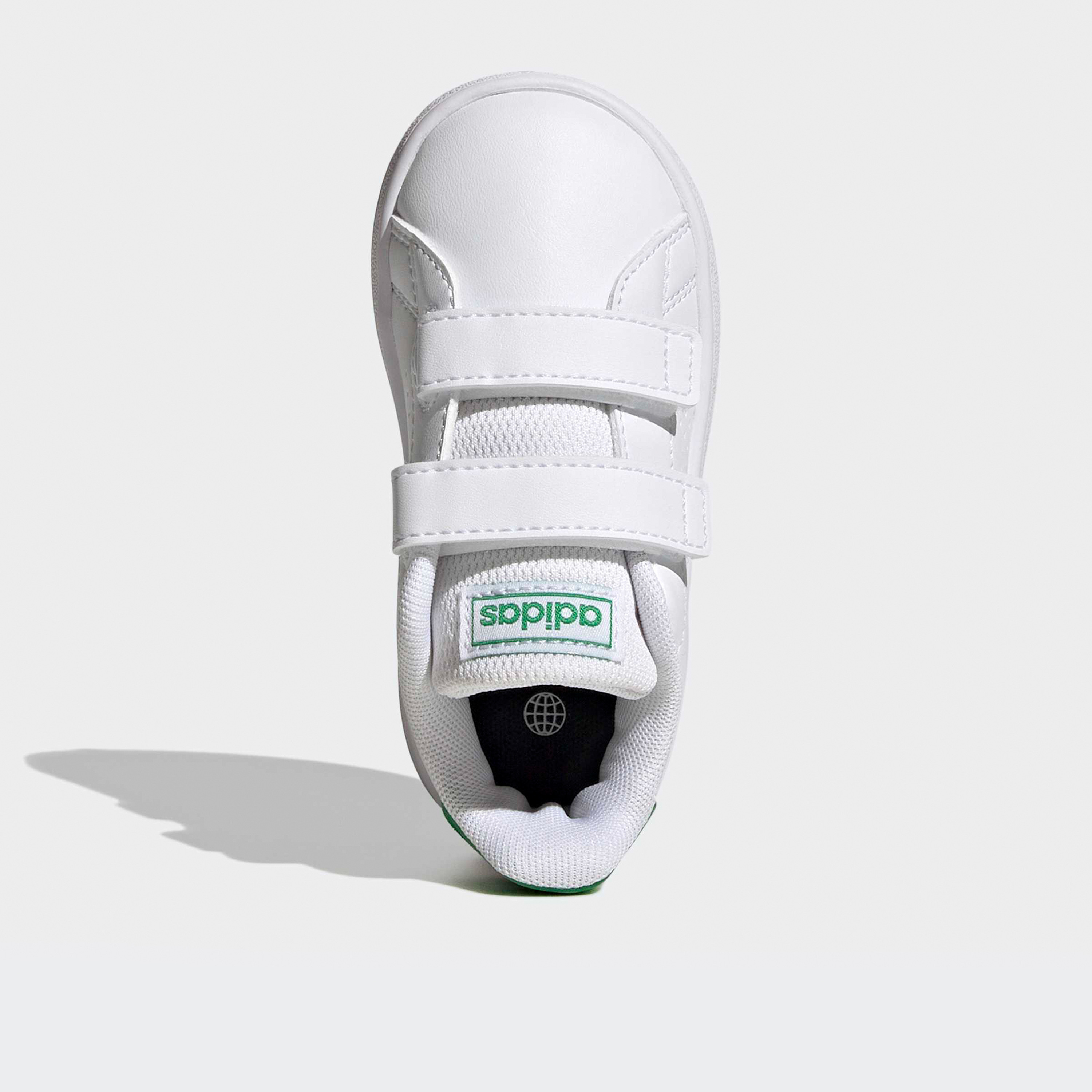 Adidas Ankle Sneakers with Hook & Loop, Panelled-sports-boys-shoes-image-3