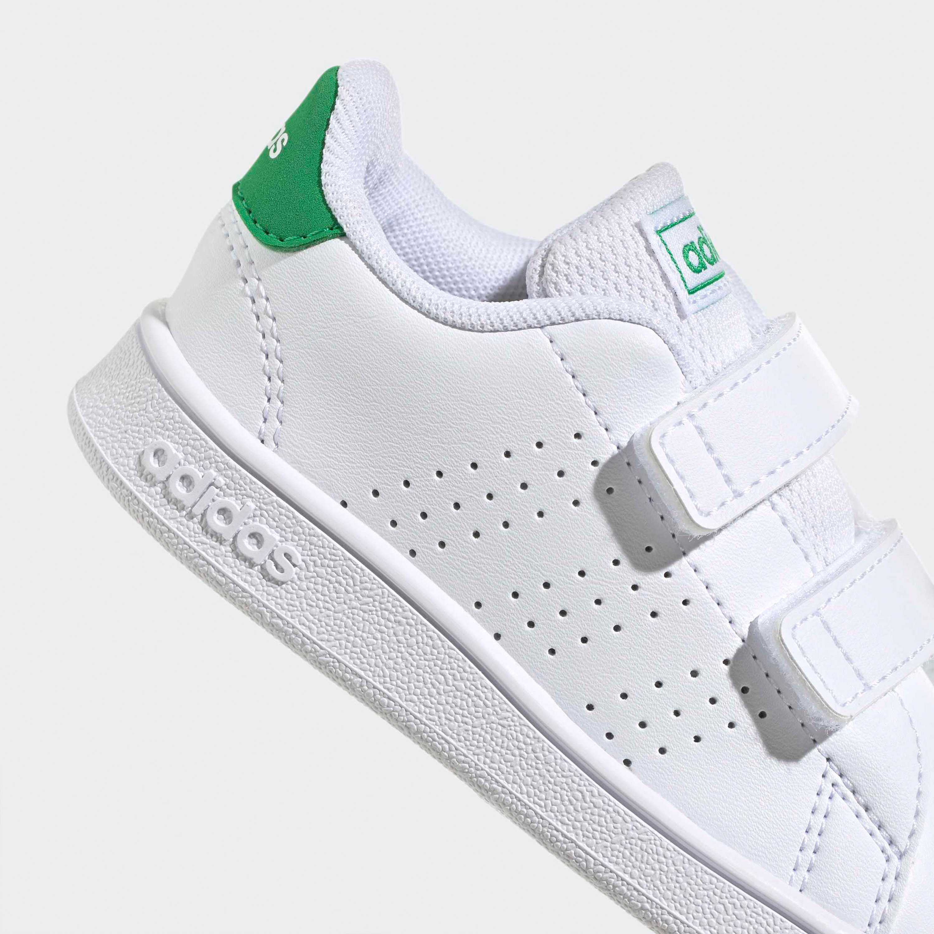 Adidas Ankle Sneakers with Hook & Loop, Panelled-sports-boys-shoes-image-6