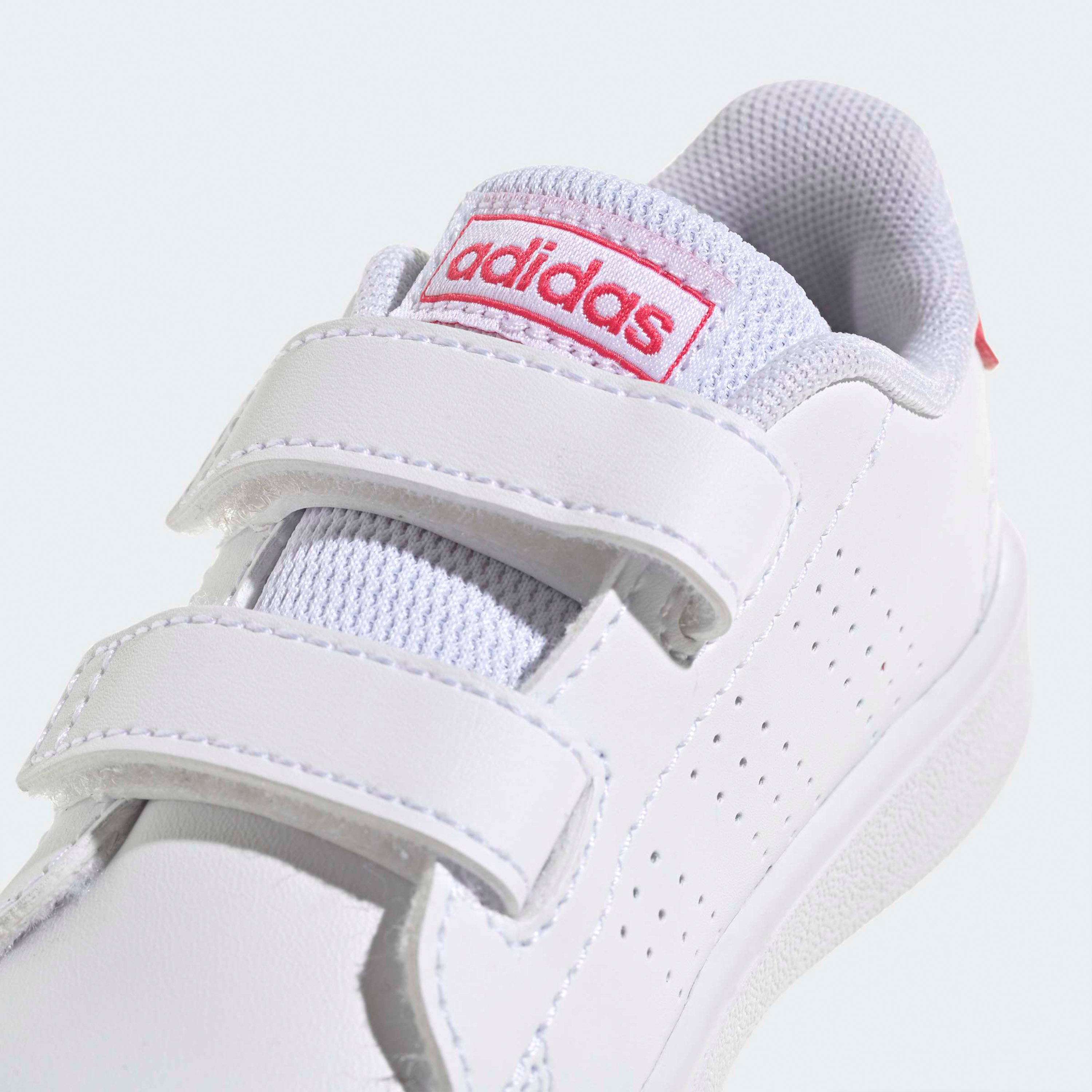 Adidas Girls Advantage Hook & Loop Ankle Sneakers-baby-girls-shoes-closedshoes-image-6