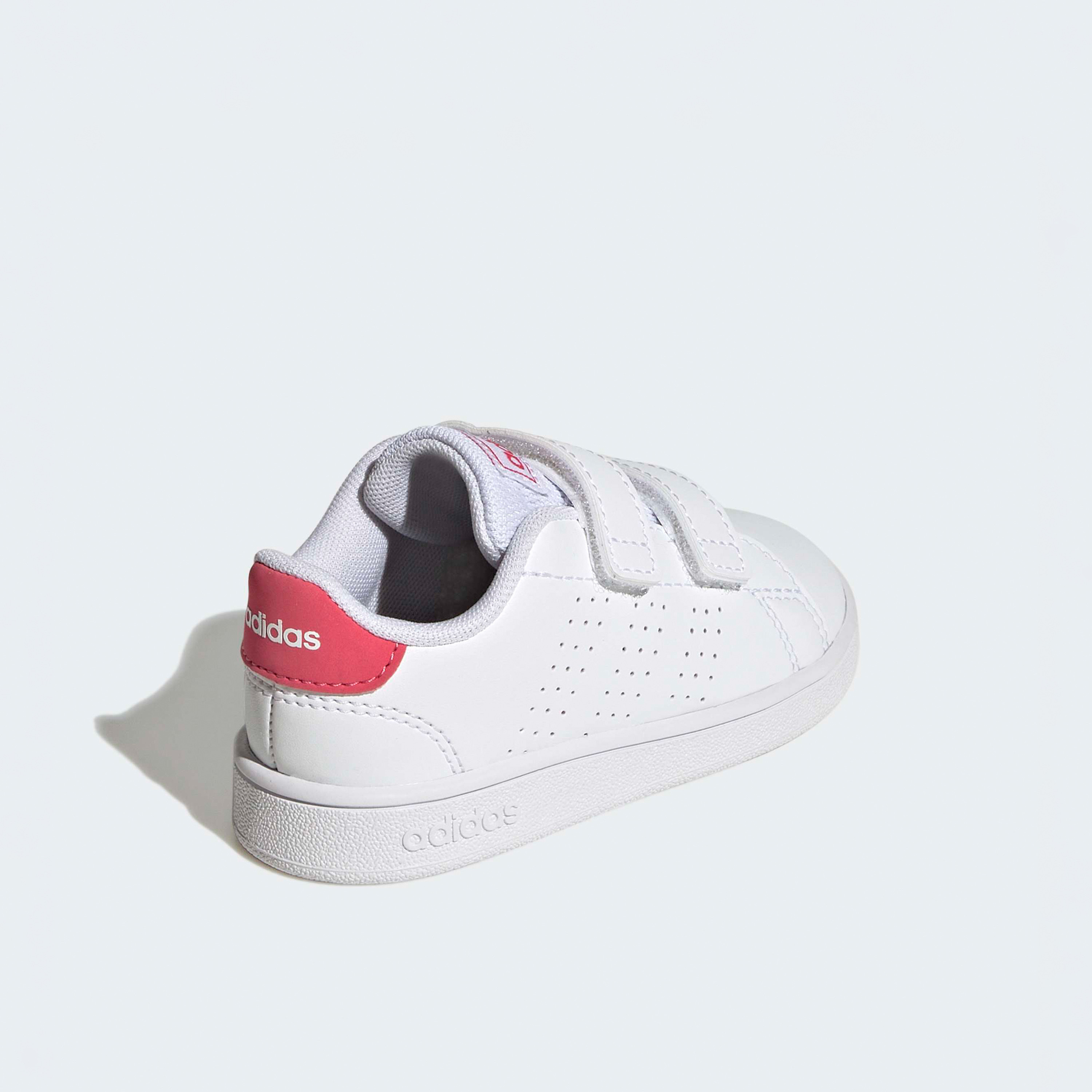 Adidas Girls Advantage Hook & Loop Ankle Sneakers-baby-girls-shoes-closedshoes-image-7