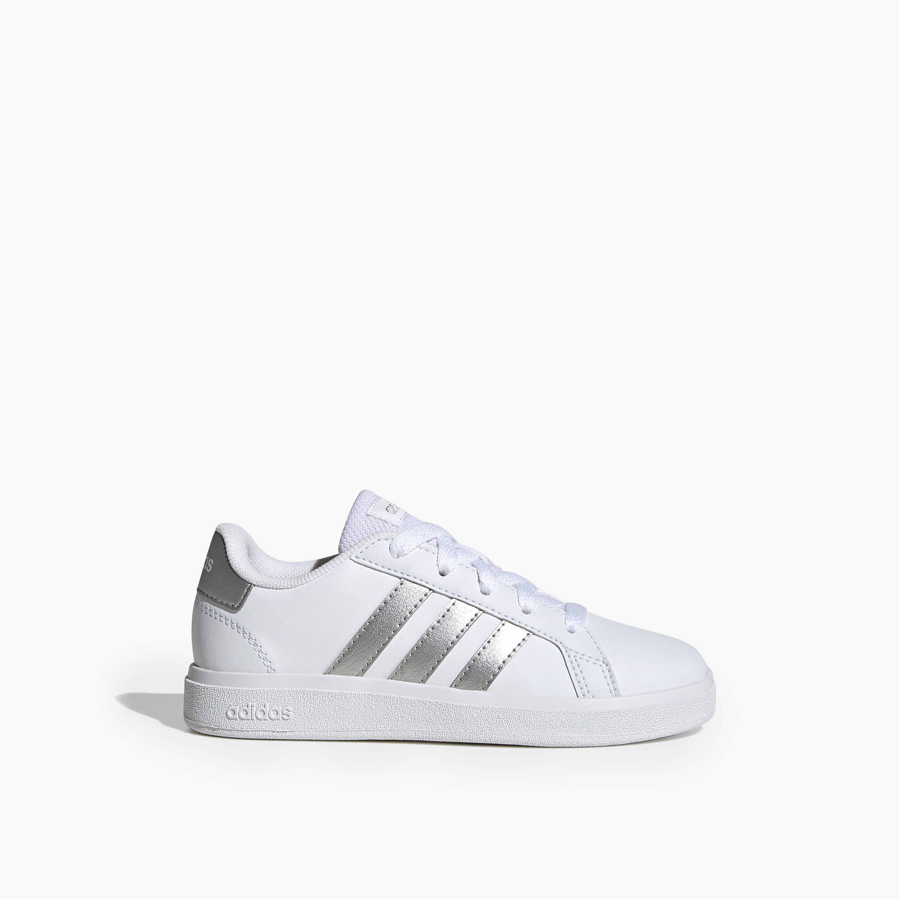 حذاء سنيكرز برباط إغلاق جراند كورت 2.0 للبنات من أديداس-girls-shoes-sneakers-image-2