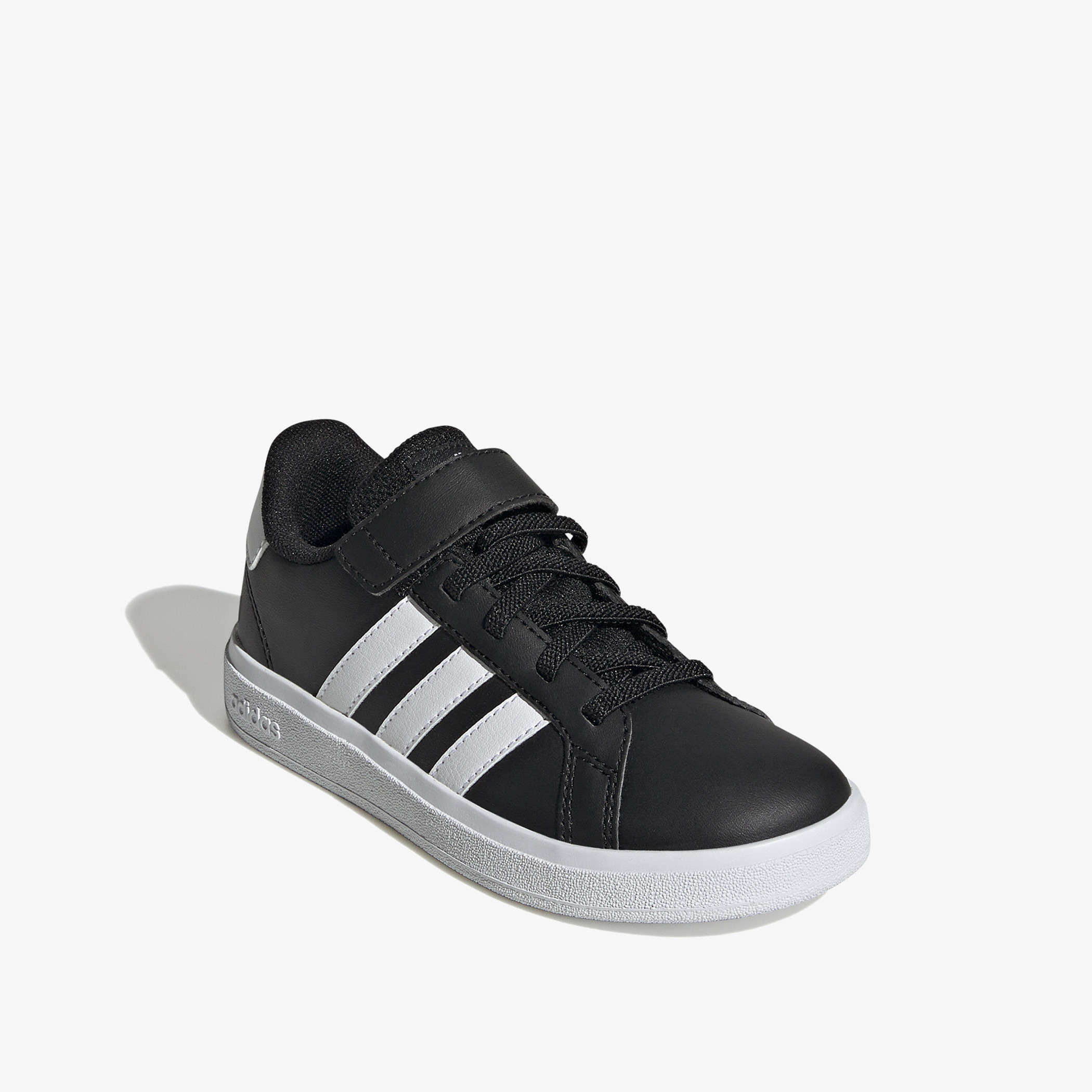 Adidas Kids Sneakers with Hook and Loop Closure GRAND COURT LIFESTYLE COURT