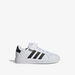 Adidas Sneakers with Hook and Loop Closure - GRAND COURT 2.0 EL-Boy%27s School Shoes-thumbnail-1