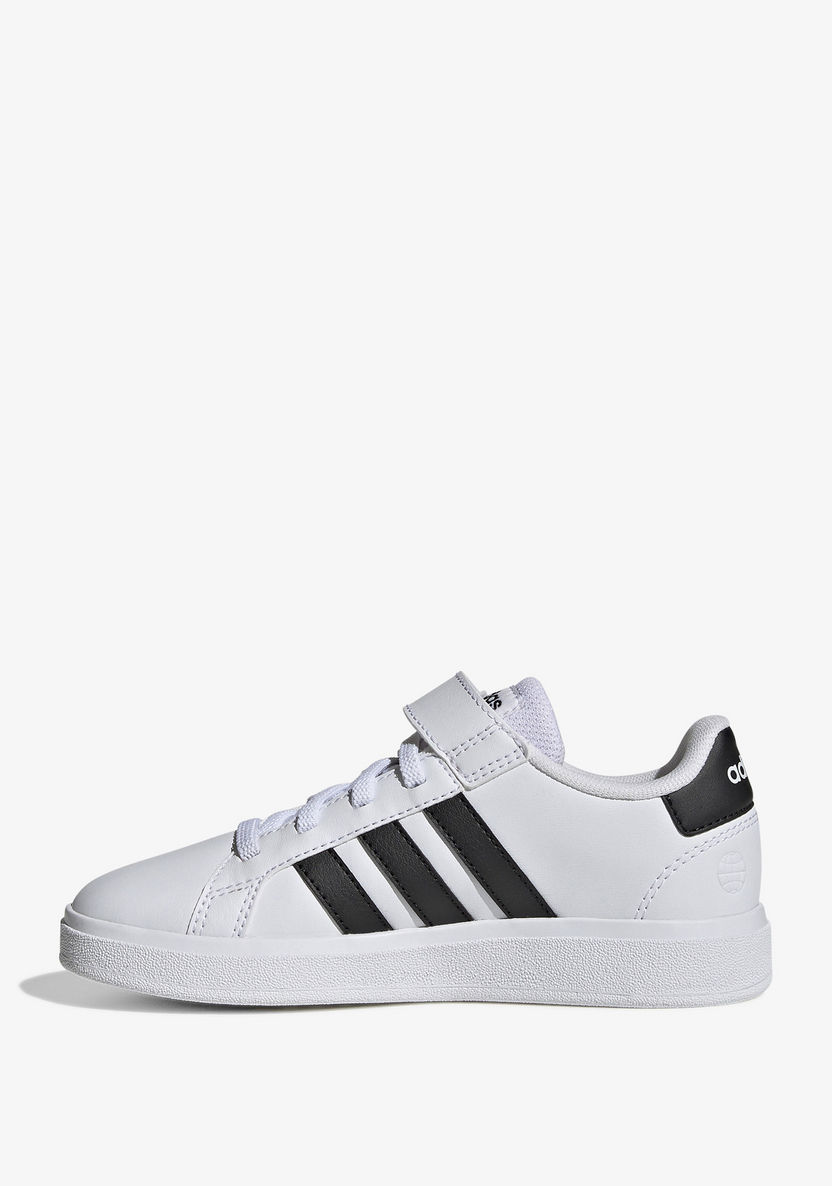 Adidas Sneakers with Hook and Loop Closure - GRAND COURT 2.0 EL-Boy%27s School Shoes-image-4