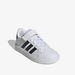 Adidas Sneakers with Hook and Loop Closure - GRAND COURT 2.0 EL-Boy%27s School Shoes-thumbnail-5