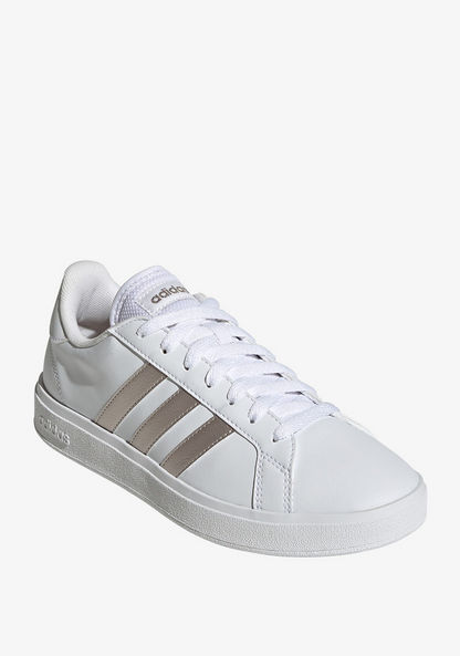 Adidas Women's Grand Court Base 2.0 Lace-Up Low-Ankle Sneakers - GW9263-Women%27s Sneakers-image-0