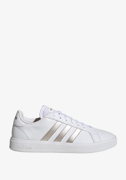 Adidas Women's Grand Court Base 2.0 Lace-Up Low-Ankle Sneakers - GW9263-Women%27s Sneakers-image-1