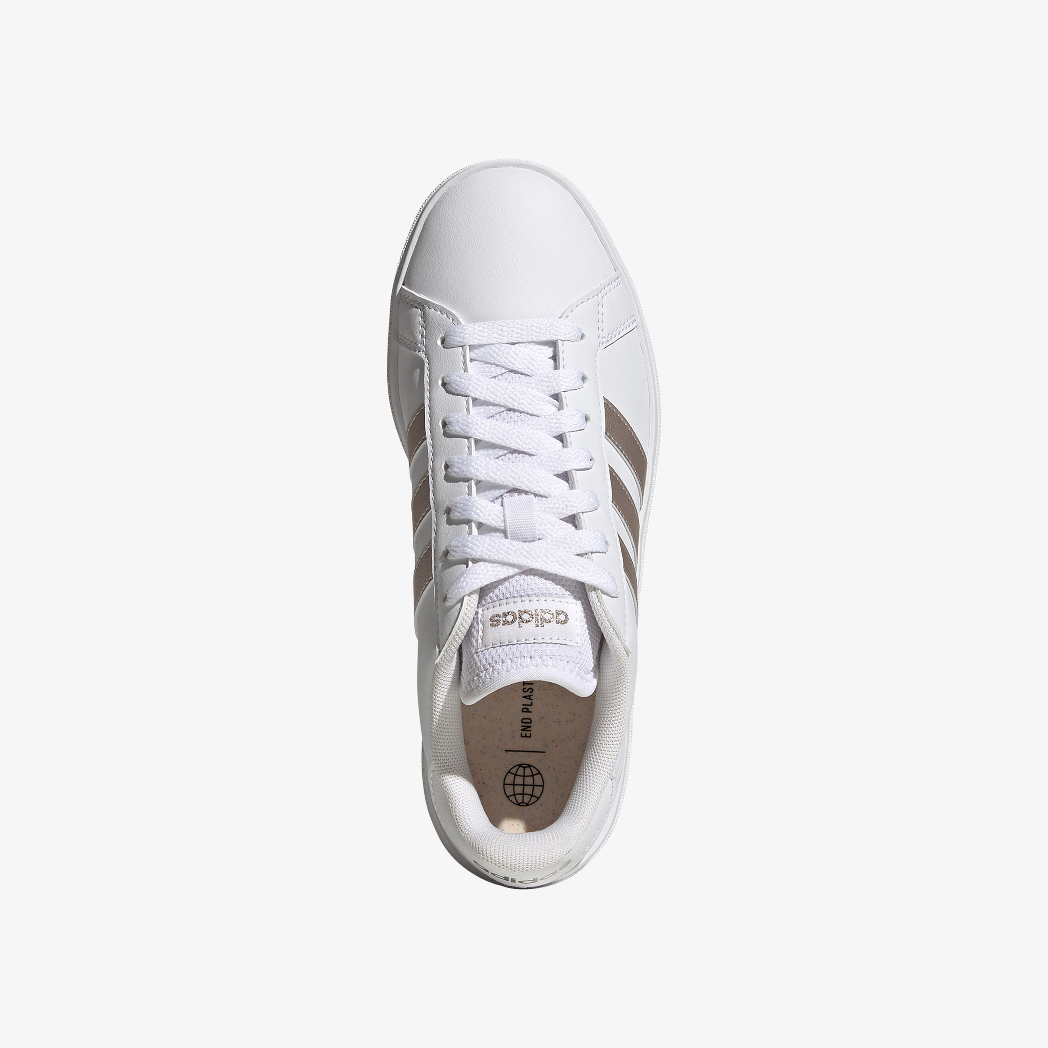 Adidas grand court shop womens lace-up sneakers