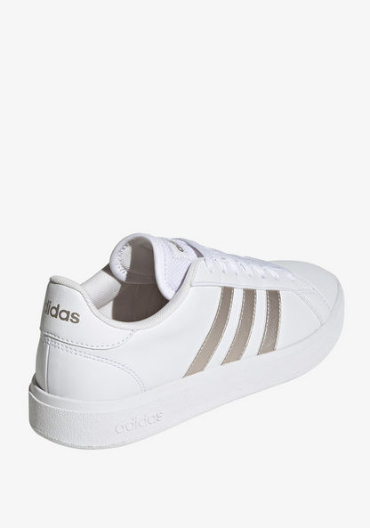 Adidas Women's Grand Court Base 2.0 Lace-Up Low-Ankle Sneakers - GW9263-Women%27s Sneakers-image-5