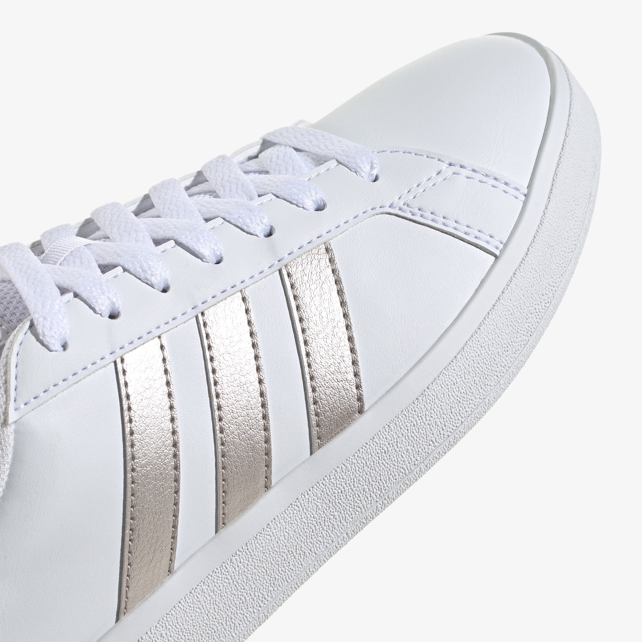 Adidas grand court womens lace-up outlet sneakers