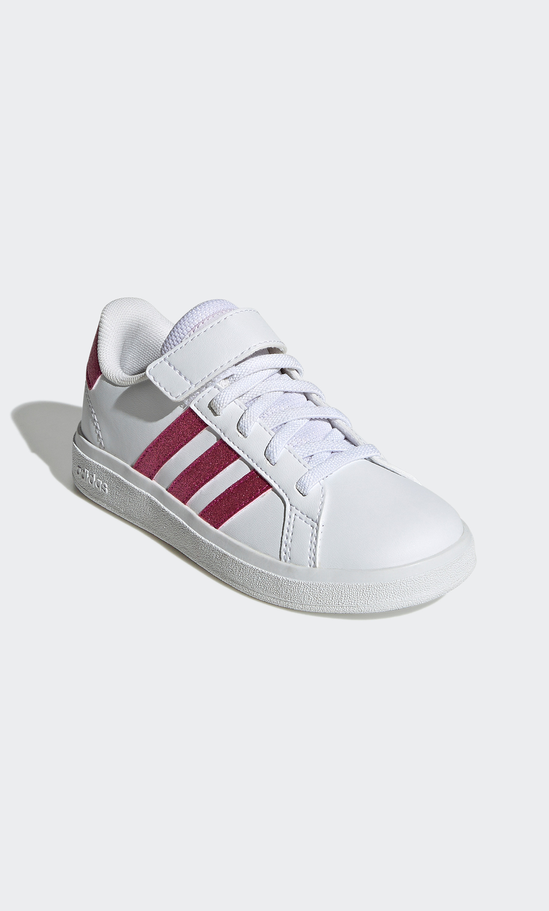 حذاء تنس جراند 2.0 إي أي برباط للبنات من أديداس-girls-shoes-sneakers-image-1