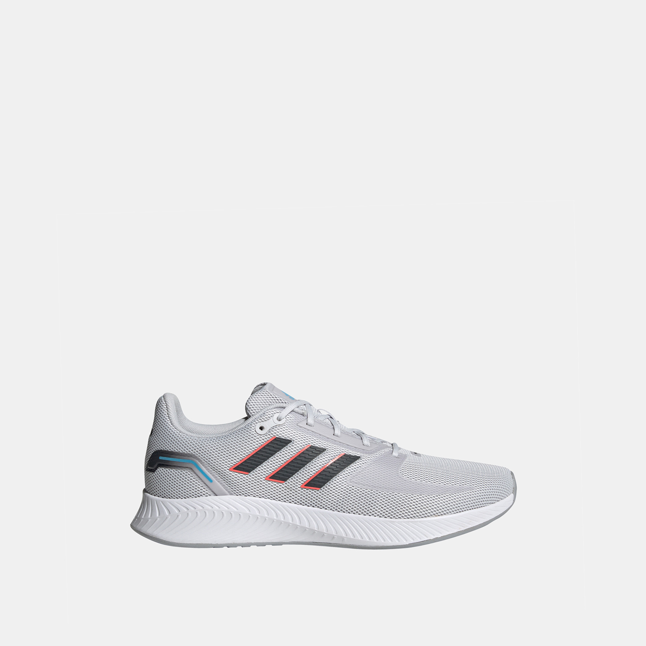 adidas grey textured running shoes