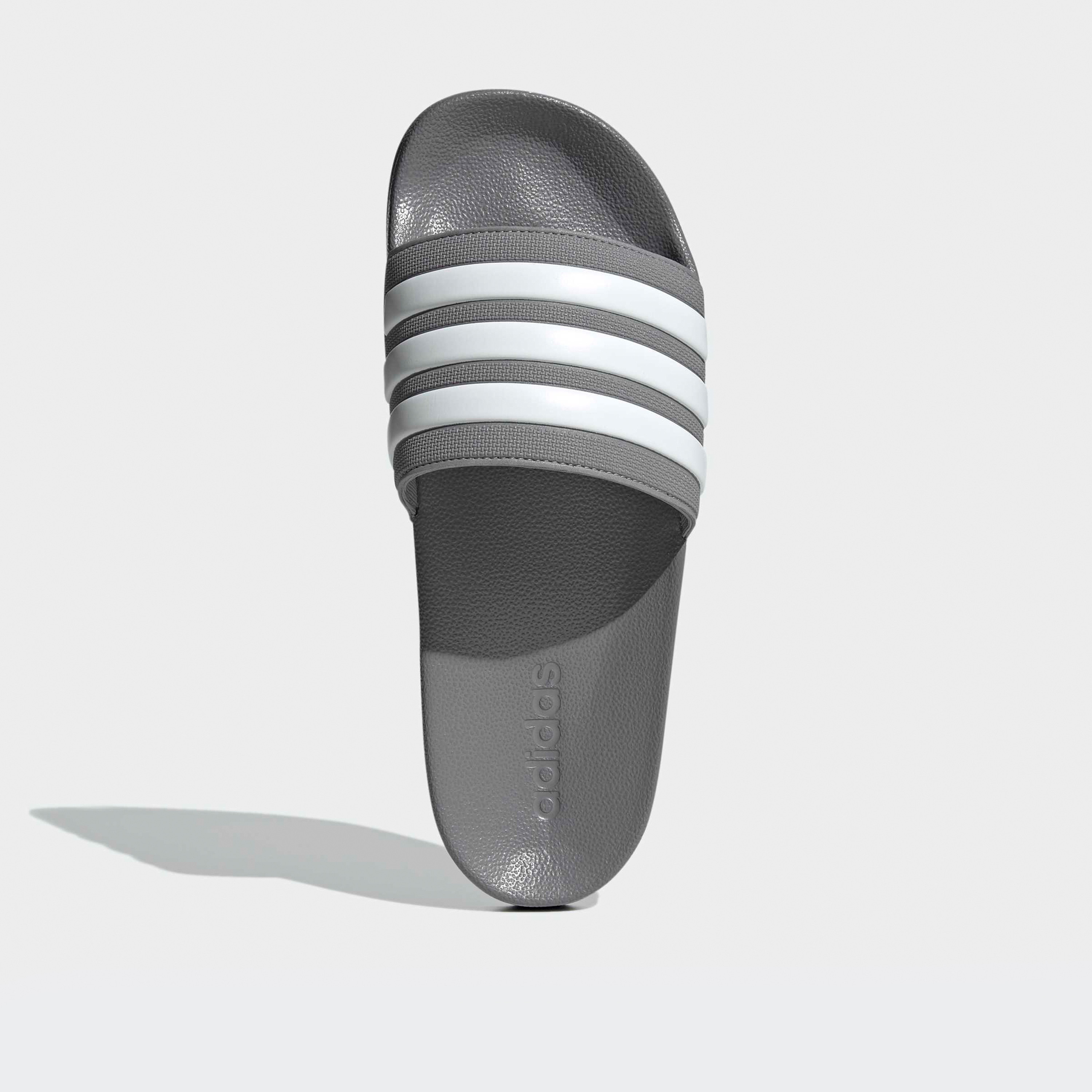 Adidas Men Adilette Shower Logo Embossed Slides-sports-men-shoes-image-4