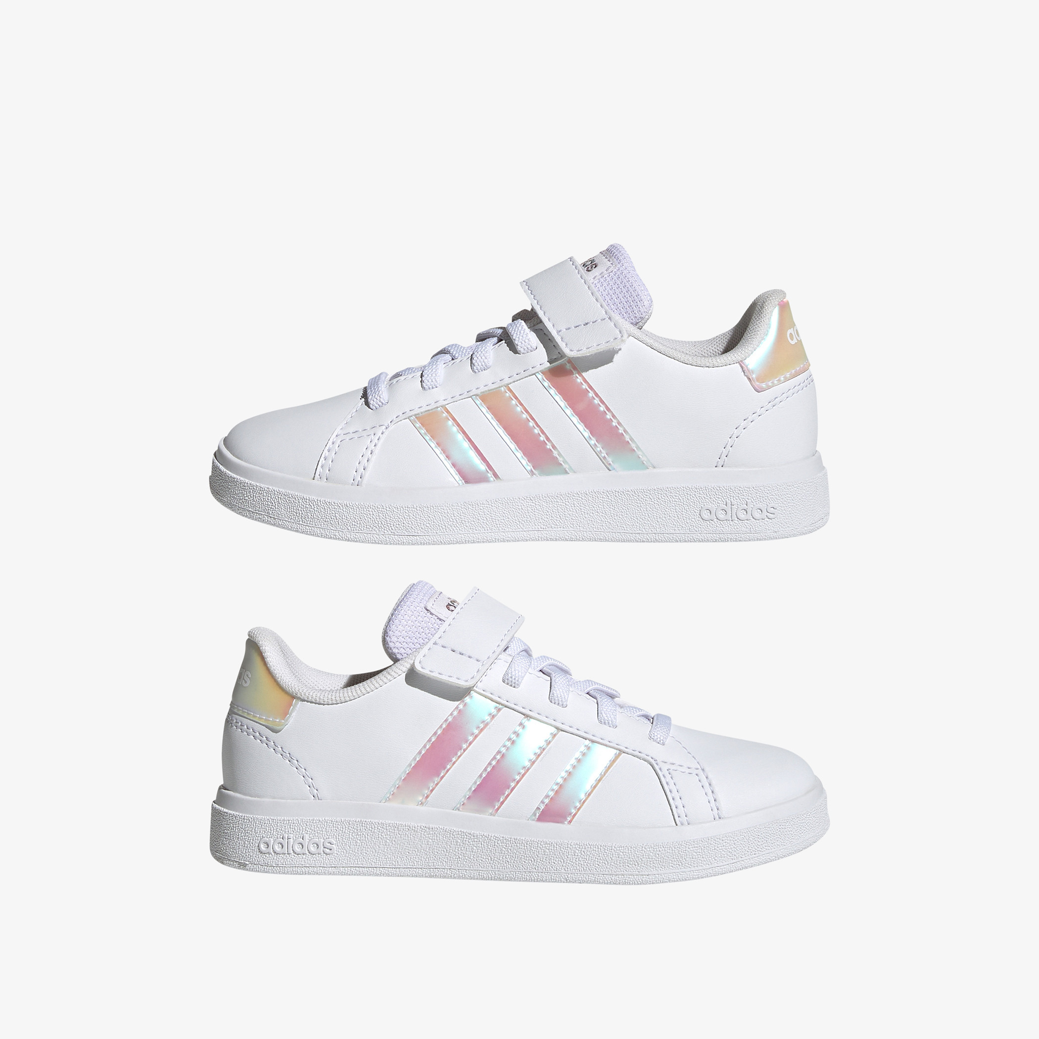Shop Adidas Girls' Sneakers with Hook and Loop Closure - GRAND 
